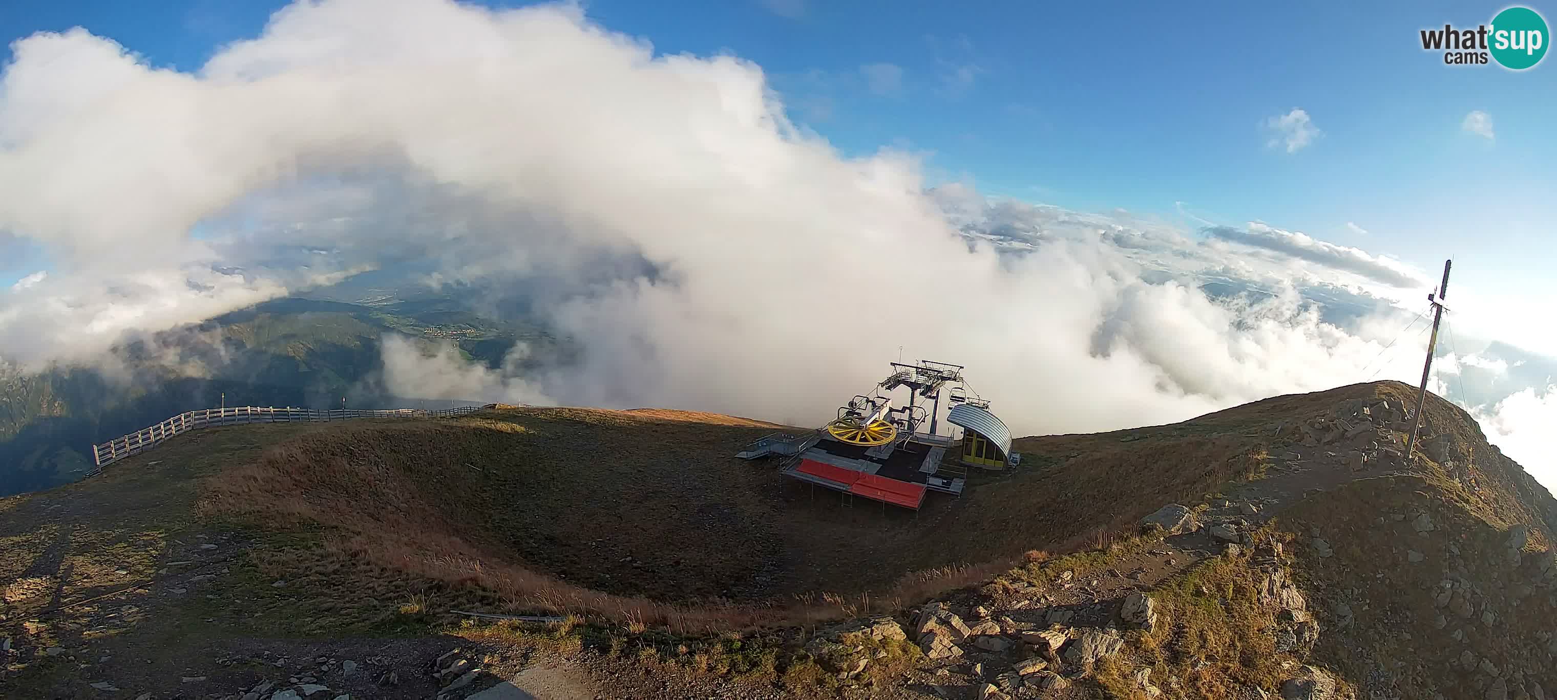 Webcam Gitschlift / Sessellift Gitsch – Bergstation (2.512 m)