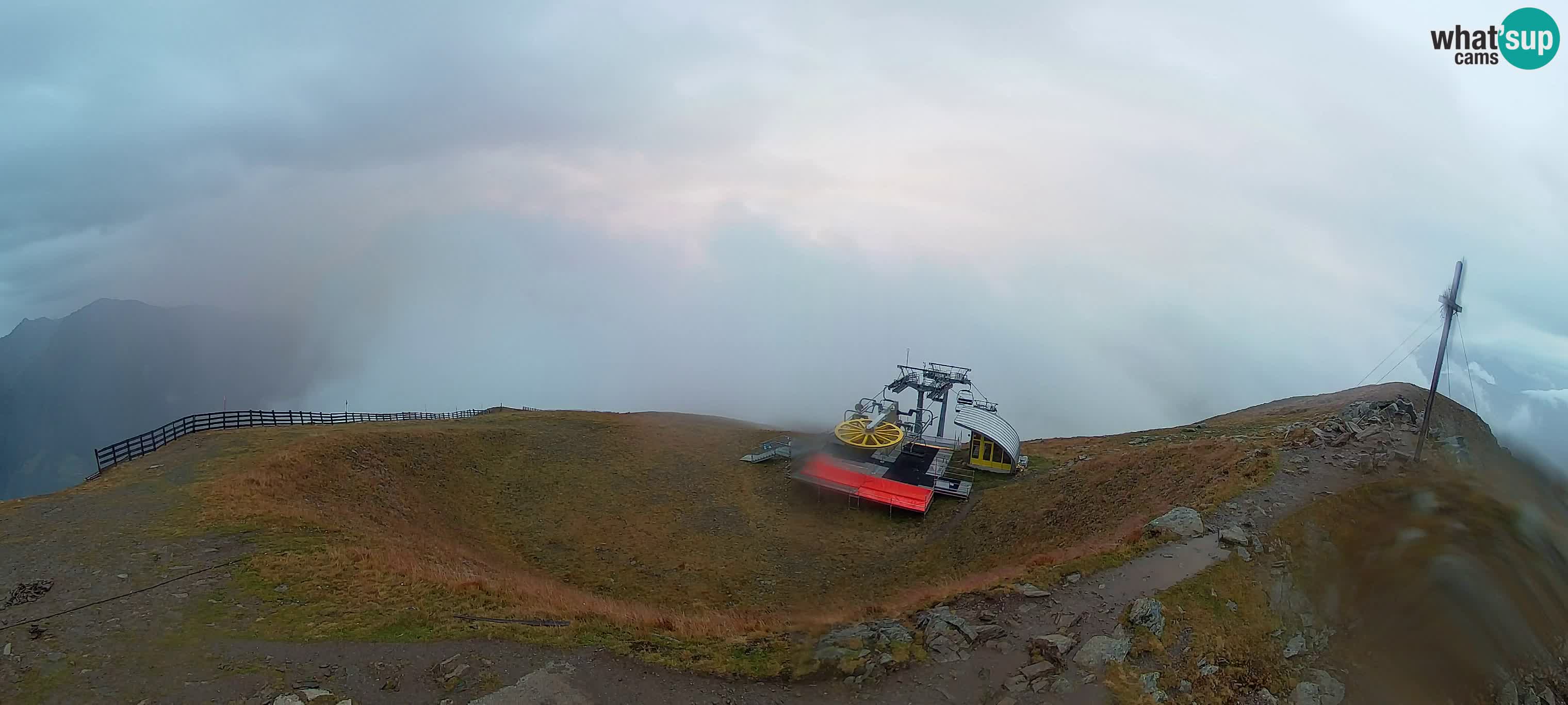 Spletna kamera Gitschlift / sedežnica Gitsch – Zgornja postaja (2.512 m)