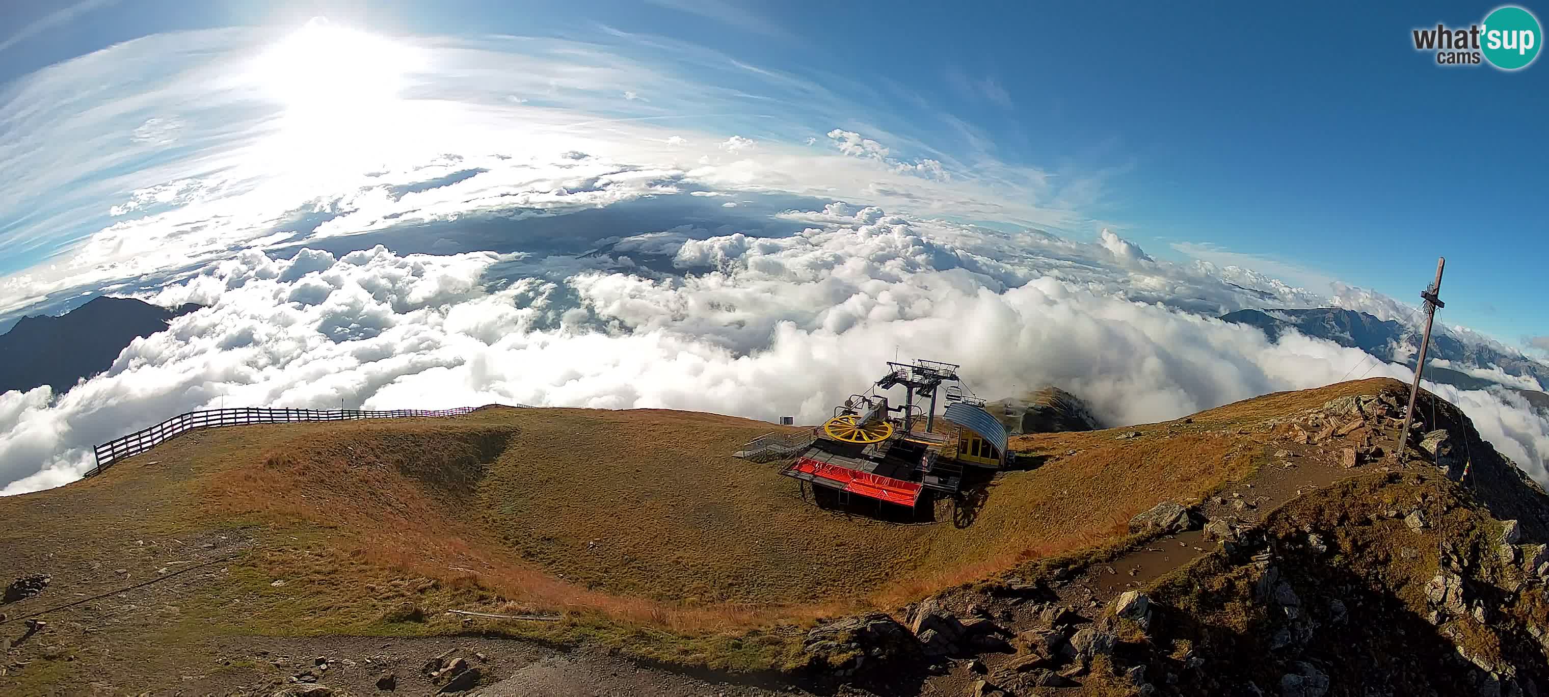 Webcam Gitschlift / Sessellift Gitsch – Bergstation (2.512 m)