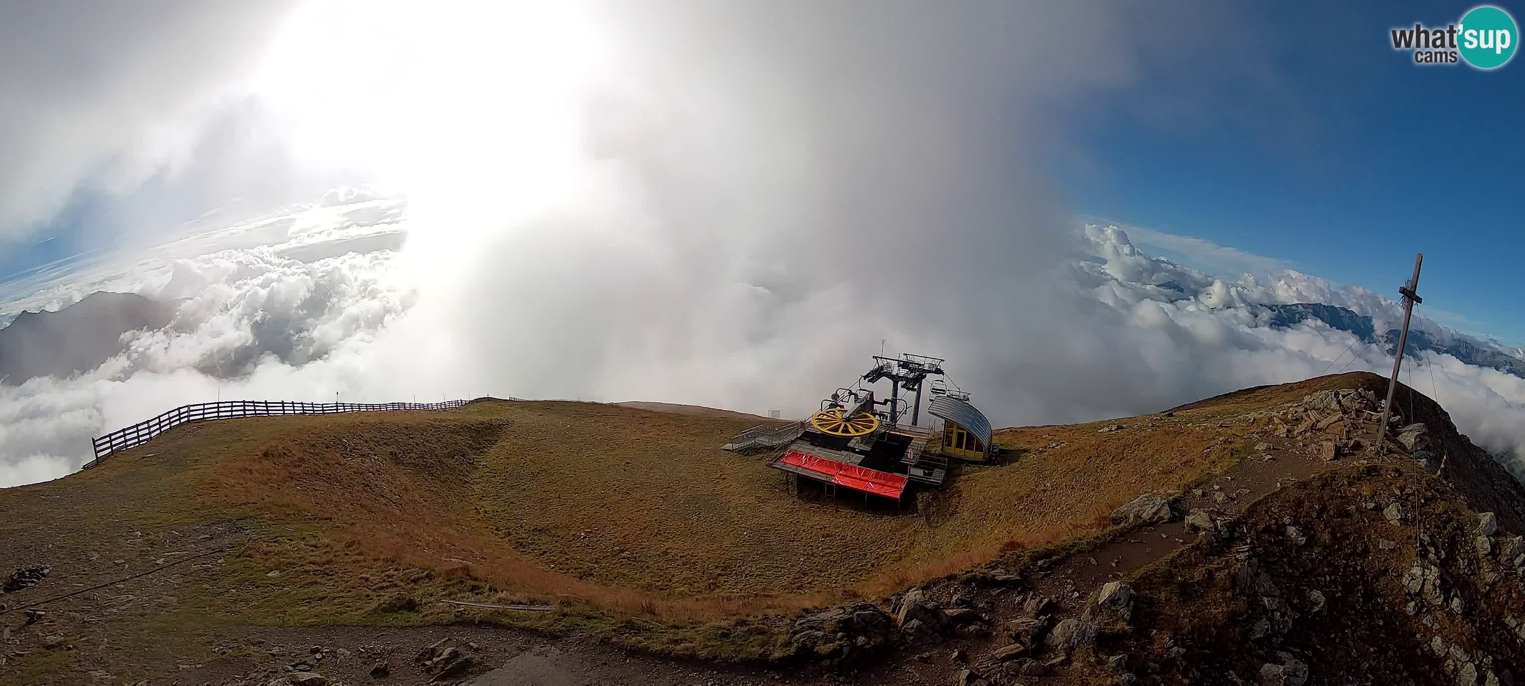 Webcam Gitschlift / Sessellift Gitsch – Bergstation (2.512 m)