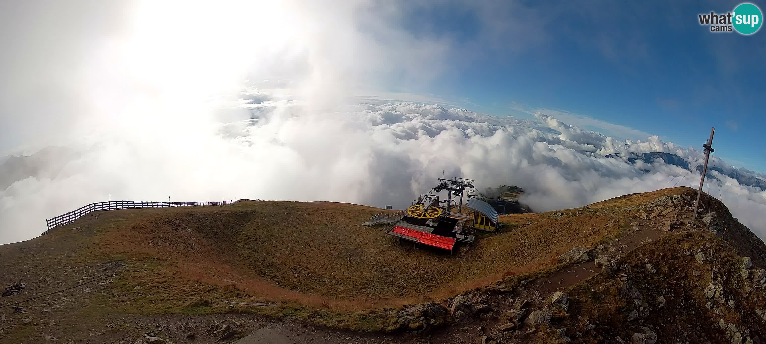 Webcam Gitschlift / telesilla Gitsch – Estación superior (2.512 m)