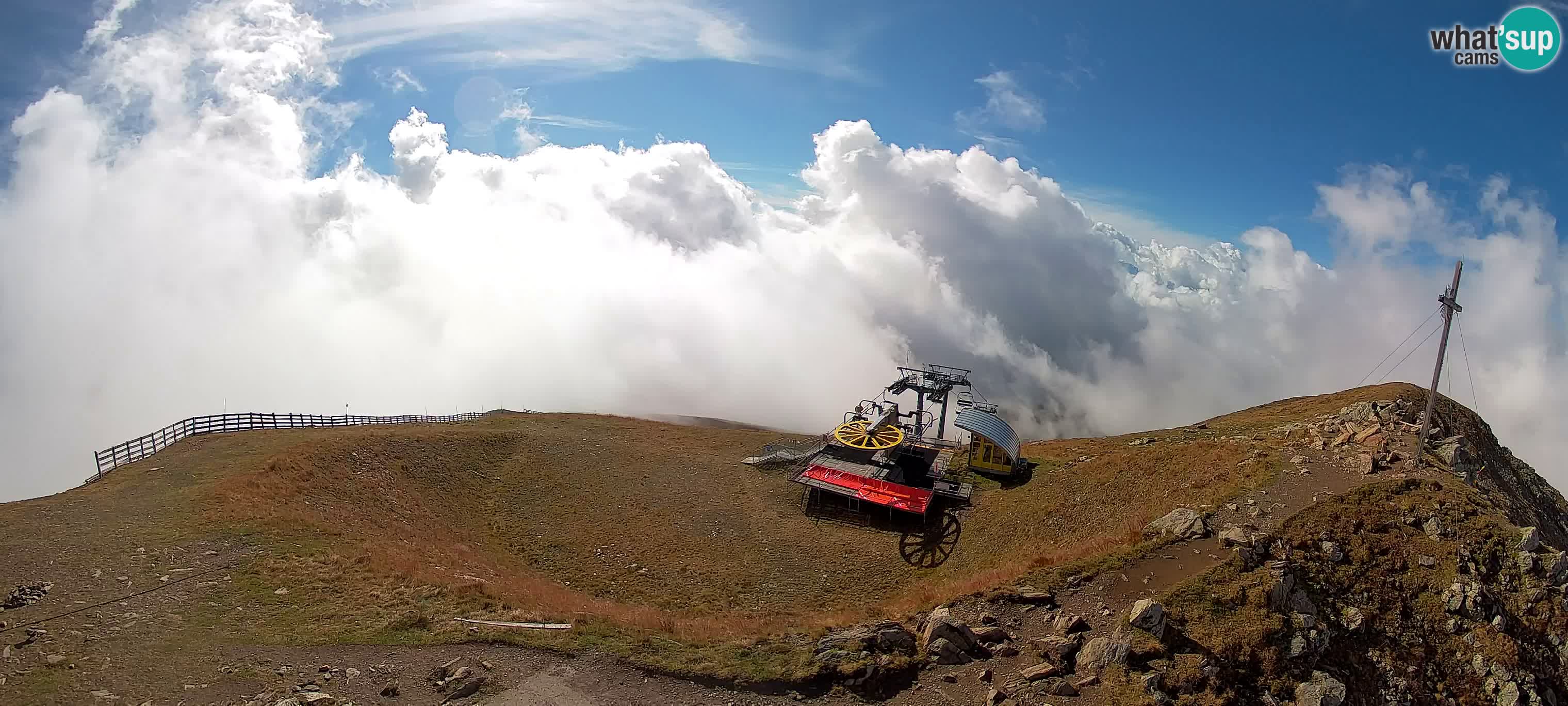 Webcam Gitschlift / Sessellift Gitsch – Bergstation (2.512 m)