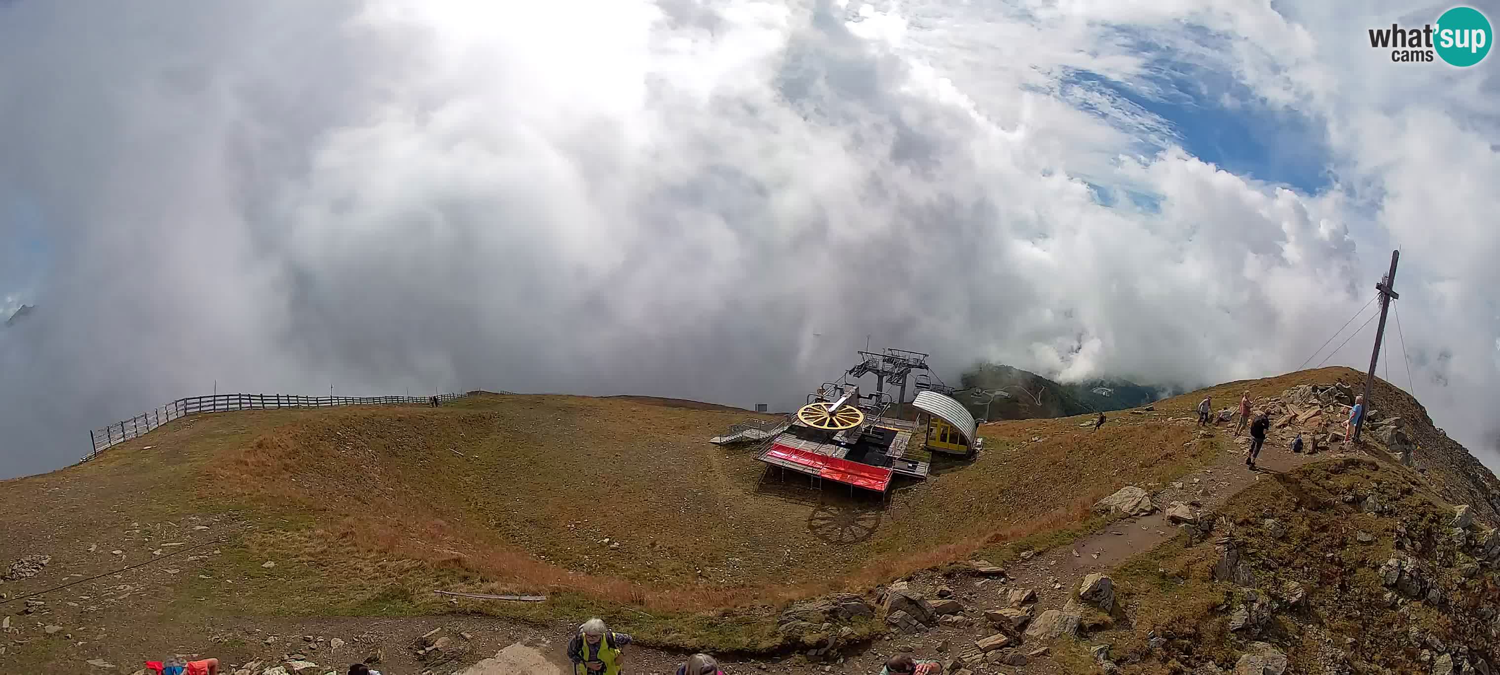 Spletna kamera Gitschlift / sedežnica Gitsch – Zgornja postaja (2.512 m)