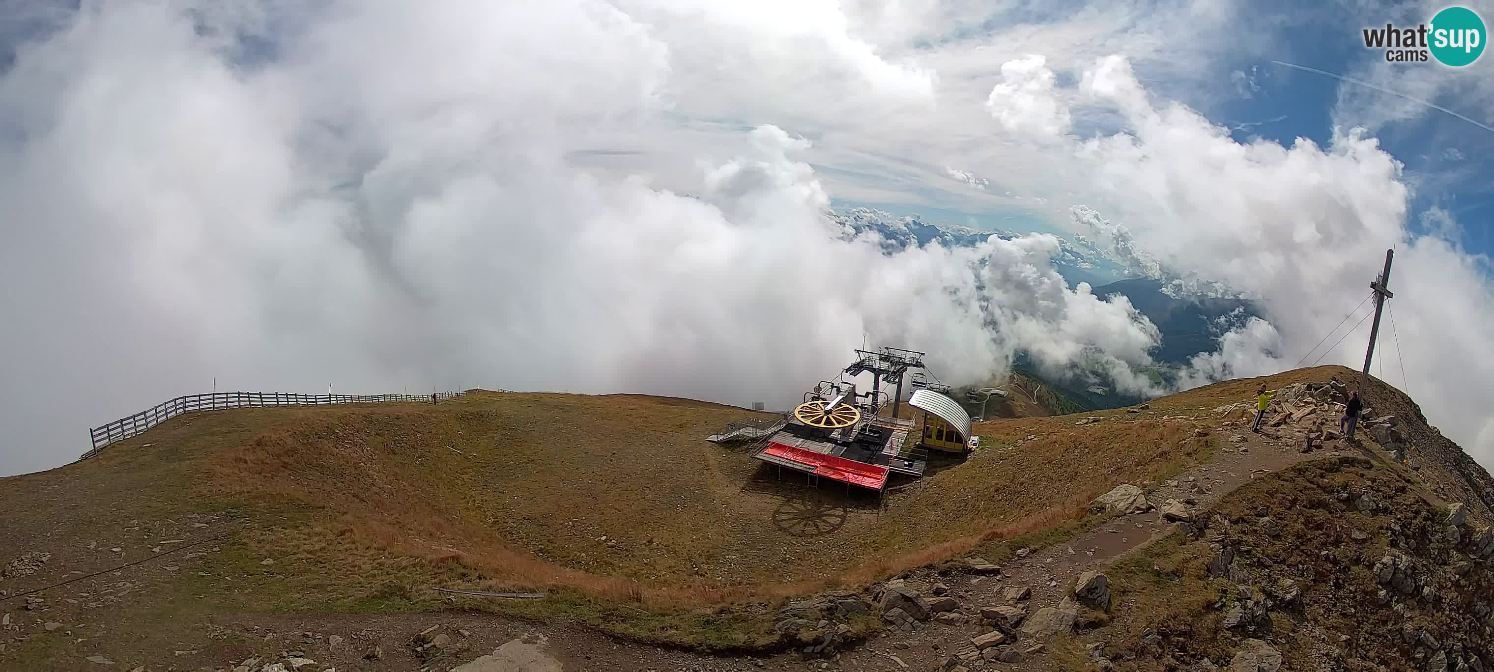 Spletna kamera Gitschlift / sedežnica Gitsch – Zgornja postaja (2.512 m)
