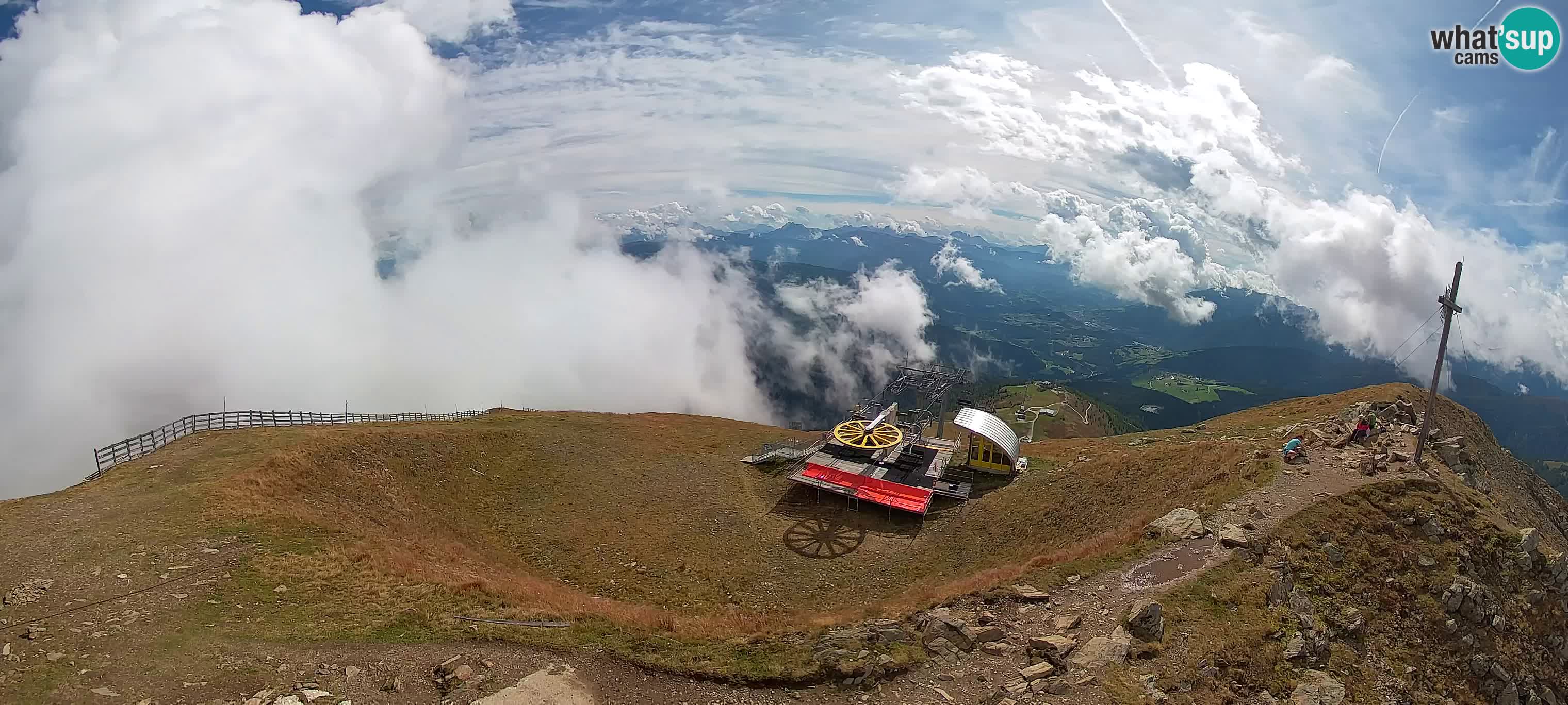 Spletna kamera Gitschlift / sedežnica Gitsch – Zgornja postaja (2.512 m)