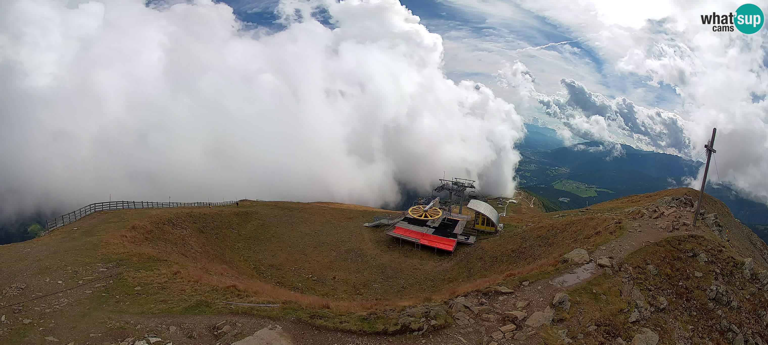 Spletna kamera Gitschlift / sedežnica Gitsch – Zgornja postaja (2.512 m)