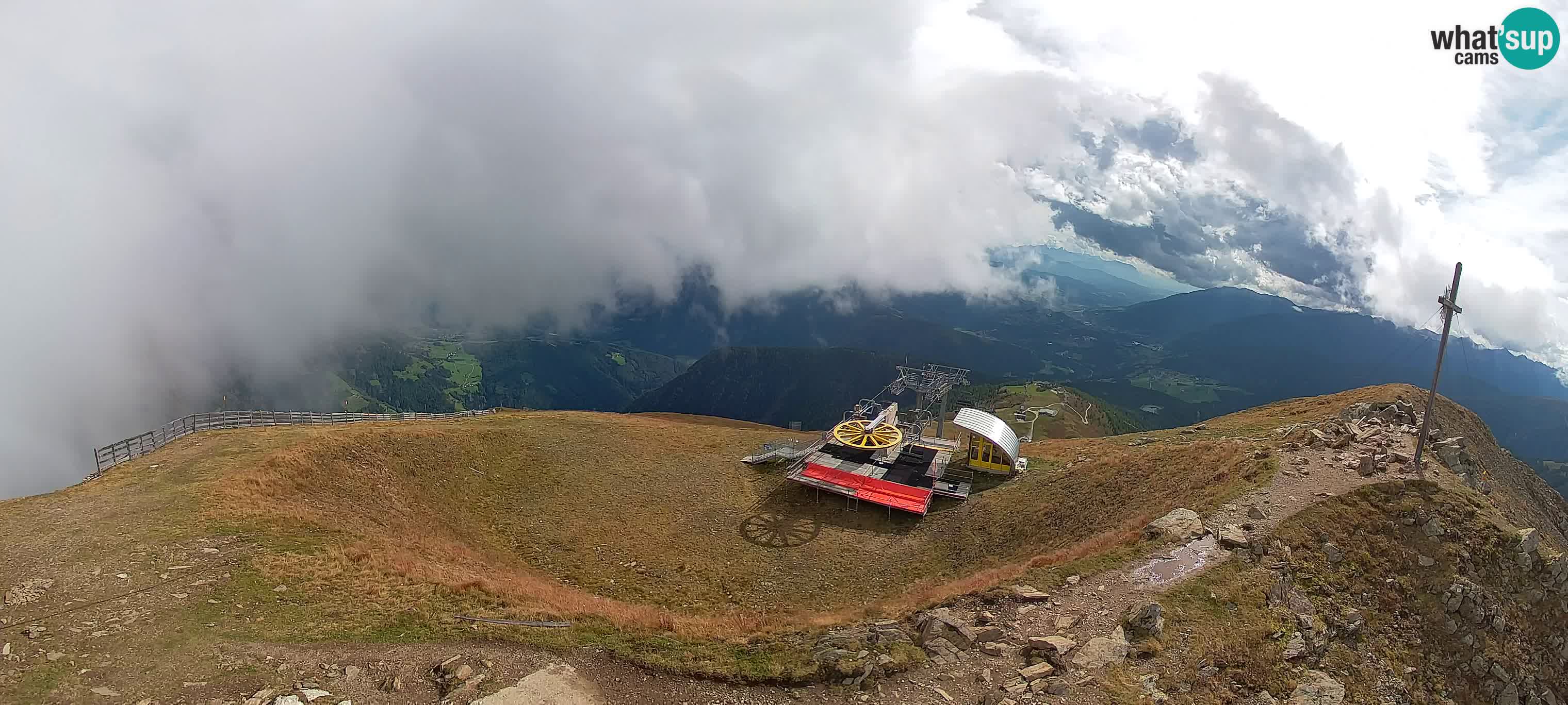 Spletna kamera Gitschlift / sedežnica Gitsch – Zgornja postaja (2.512 m)