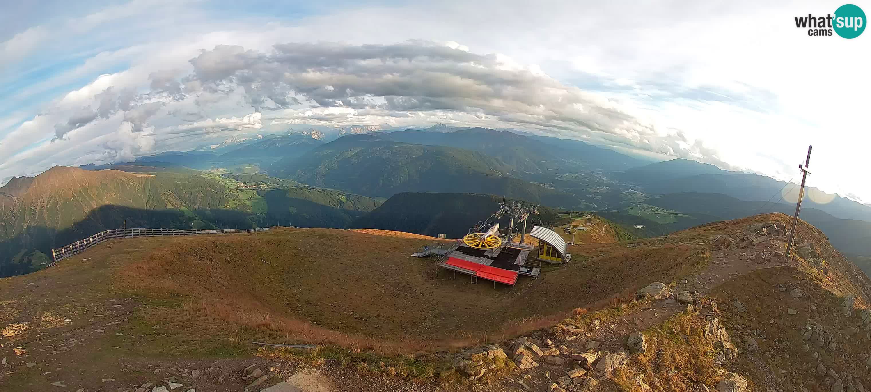 Spletna kamera Gitschlift / sedežnica Gitsch – Zgornja postaja (2.512 m)