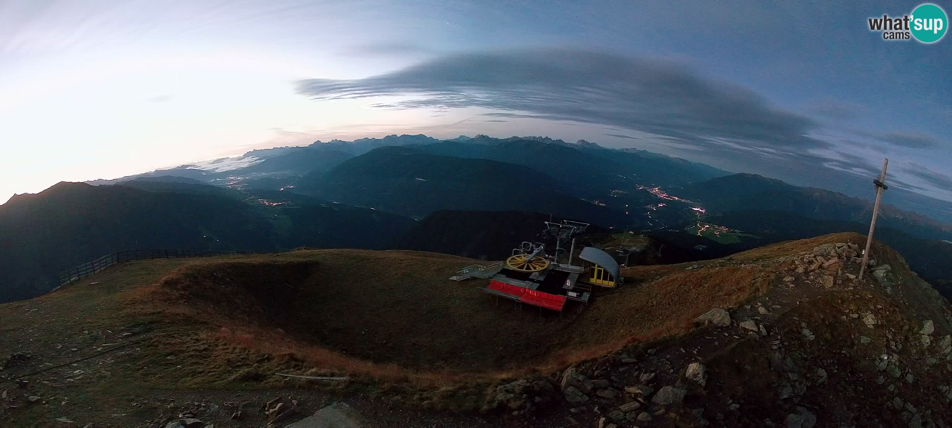 Spletna kamera Gitschlift / sedežnica Gitsch – Zgornja postaja (2.512 m)