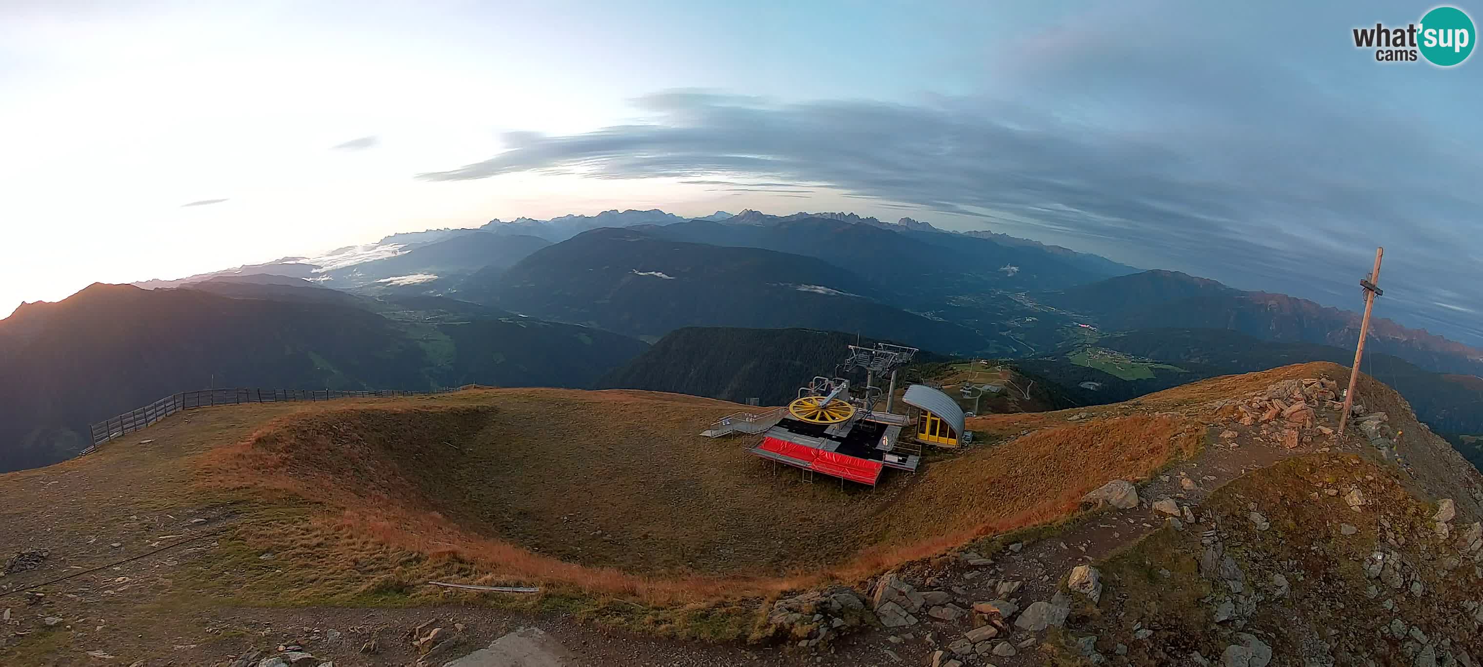 Spletna kamera Gitschlift / sedežnica Gitsch – Zgornja postaja (2.512 m)