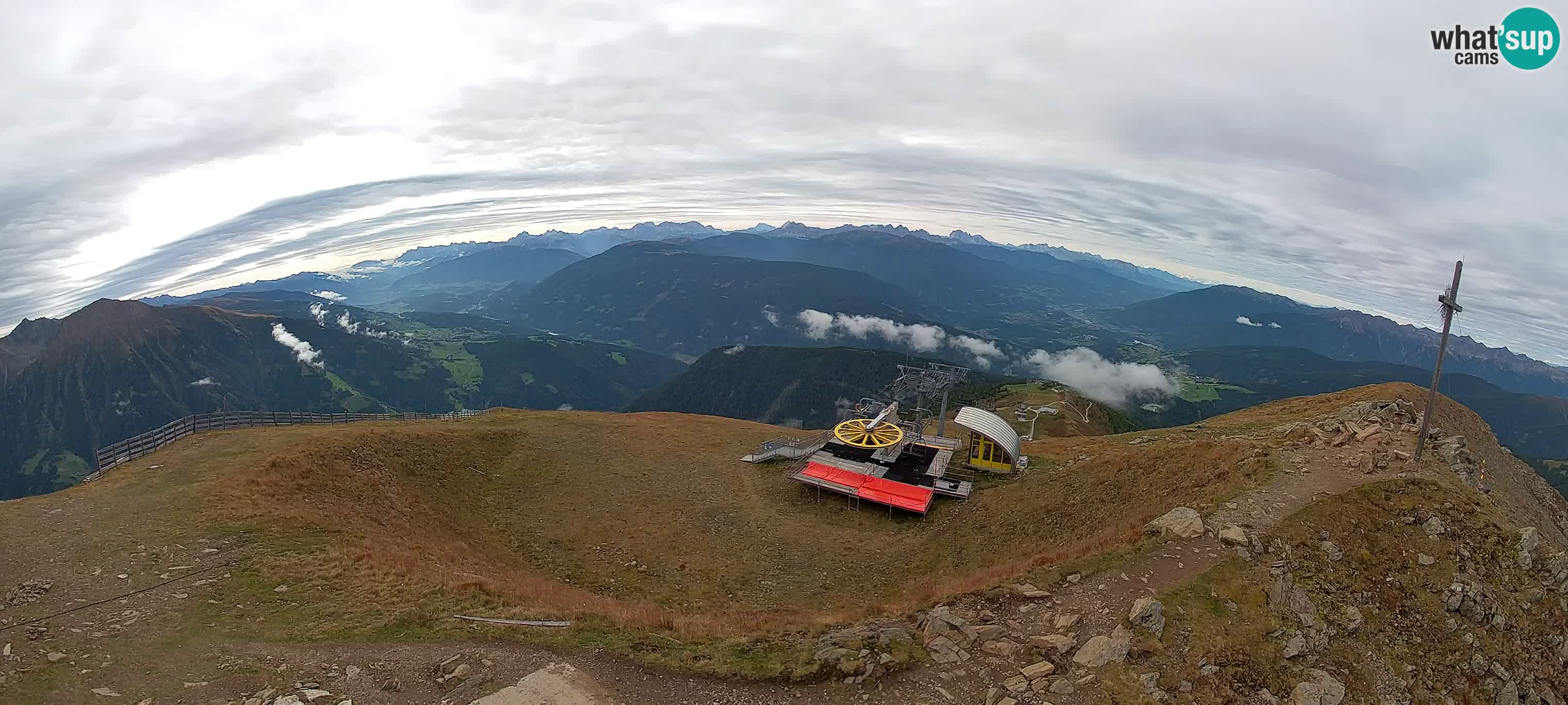 Spletna kamera Gitschlift / sedežnica Gitsch – Zgornja postaja (2.512 m)