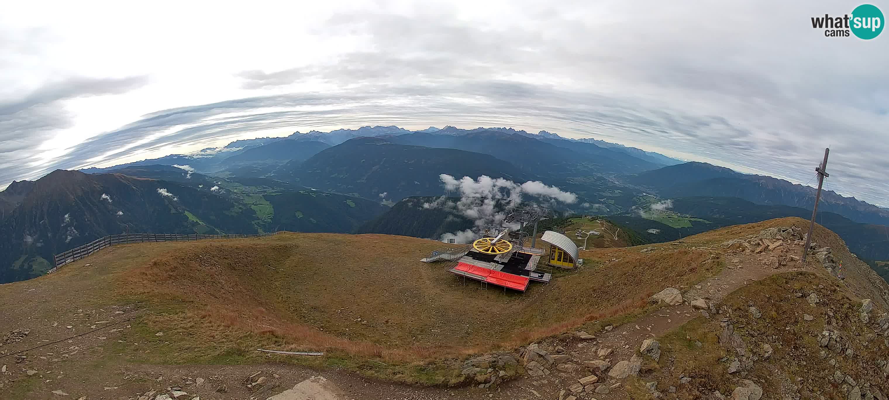 Spletna kamera Gitschlift / sedežnica Gitsch – Zgornja postaja (2.512 m)