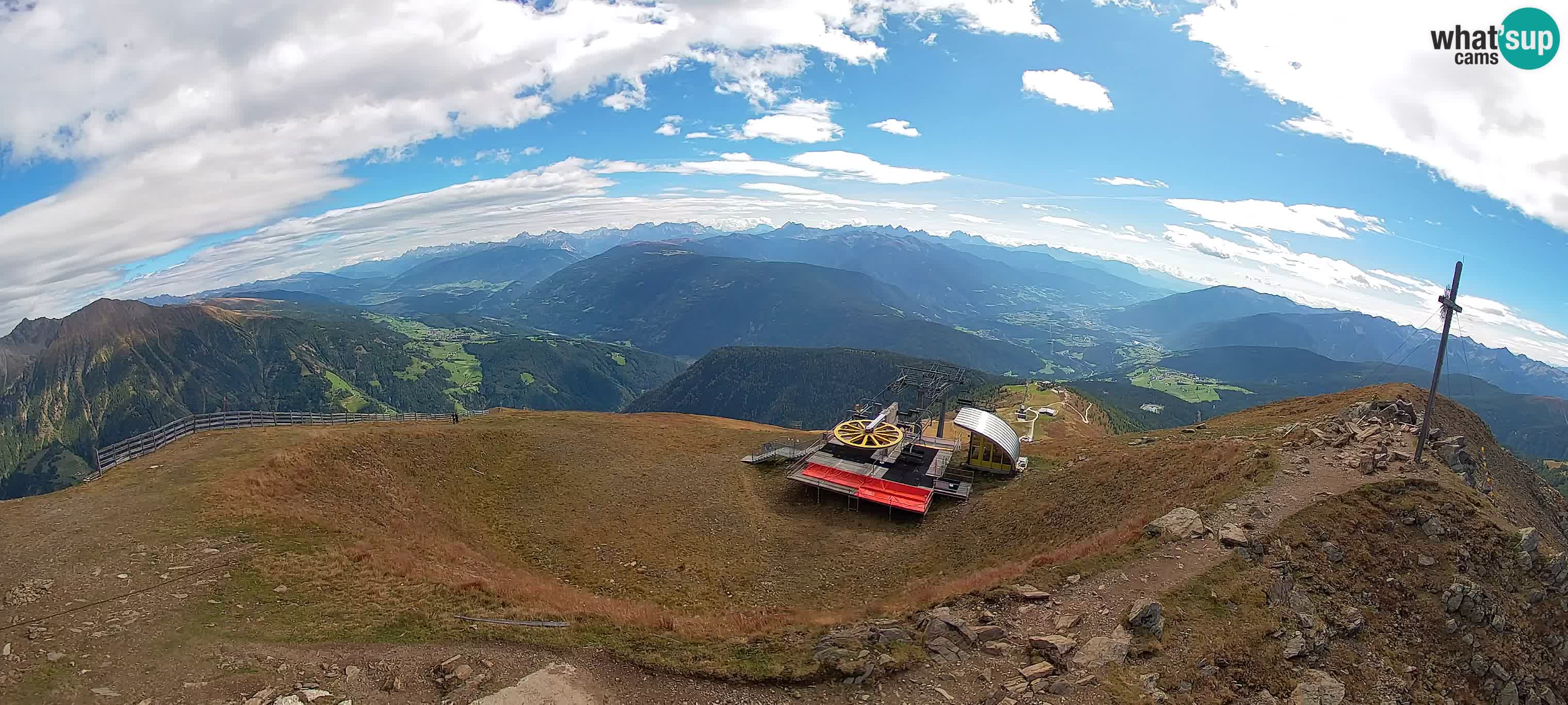 Spletna kamera Gitschlift / sedežnica Gitsch – Zgornja postaja (2.512 m)