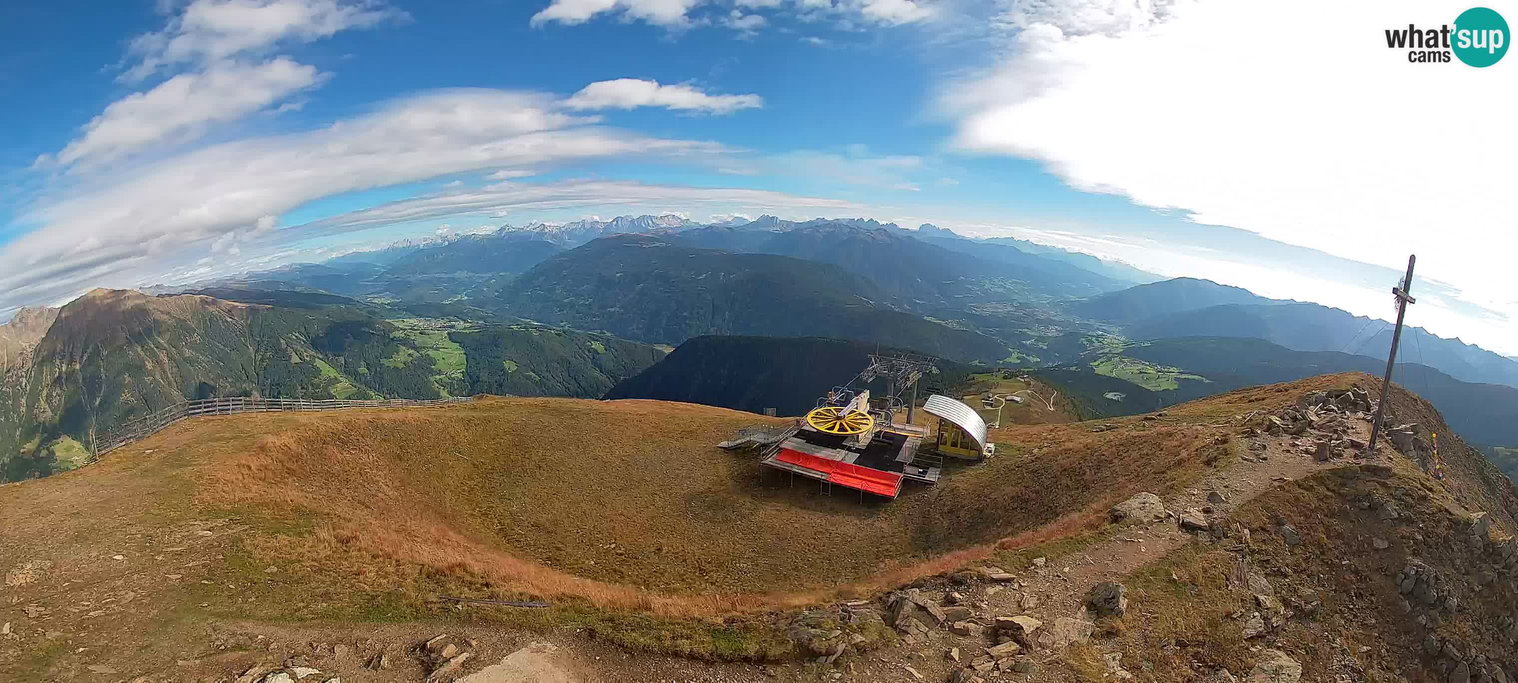 Spletna kamera Gitschlift / sedežnica Gitsch – Zgornja postaja (2.512 m)