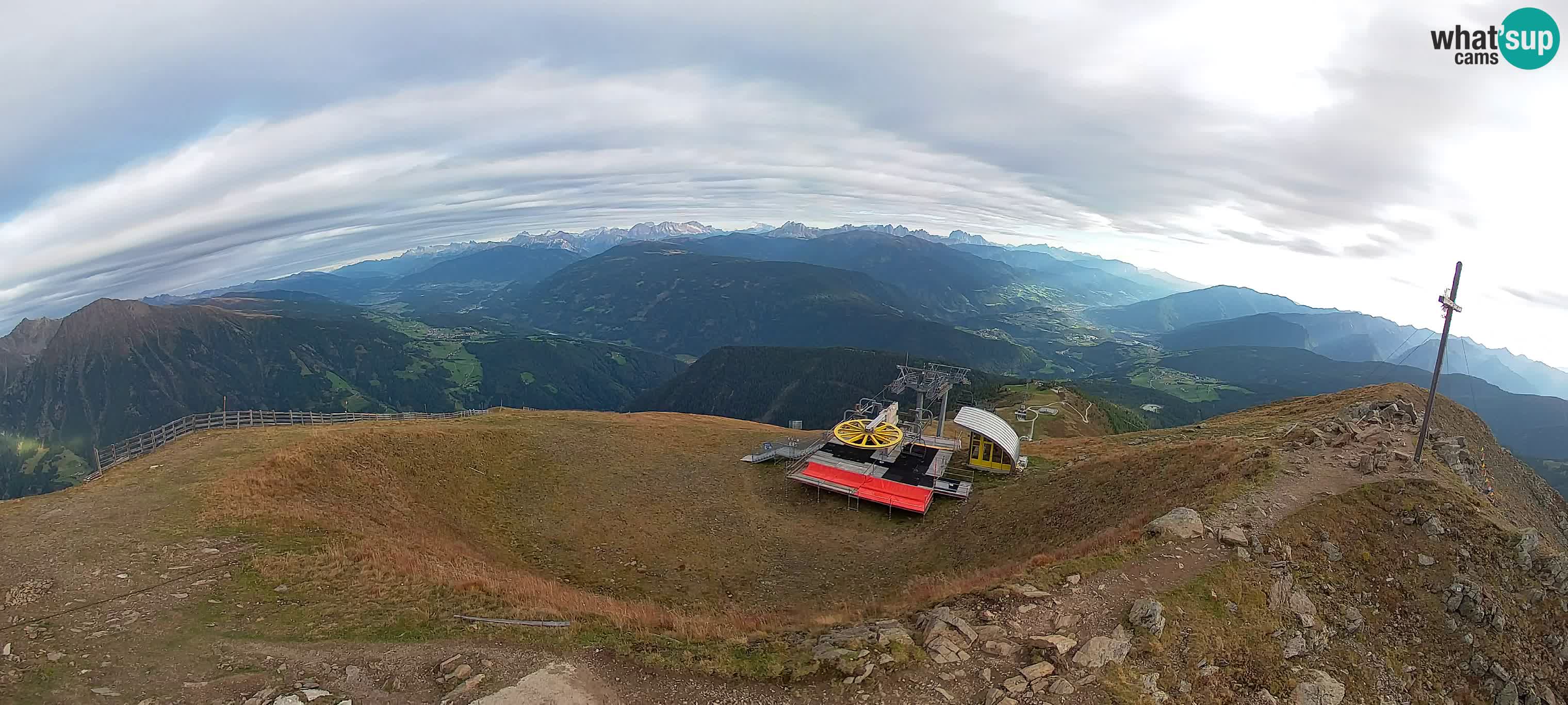 Spletna kamera Gitschlift / sedežnica Gitsch – Zgornja postaja (2.512 m)