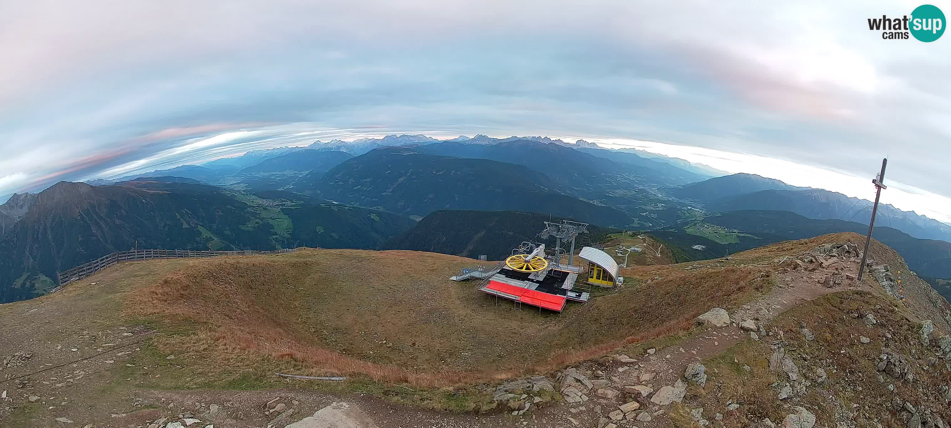 Spletna kamera Gitschlift / sedežnica Gitsch – Zgornja postaja (2.512 m)