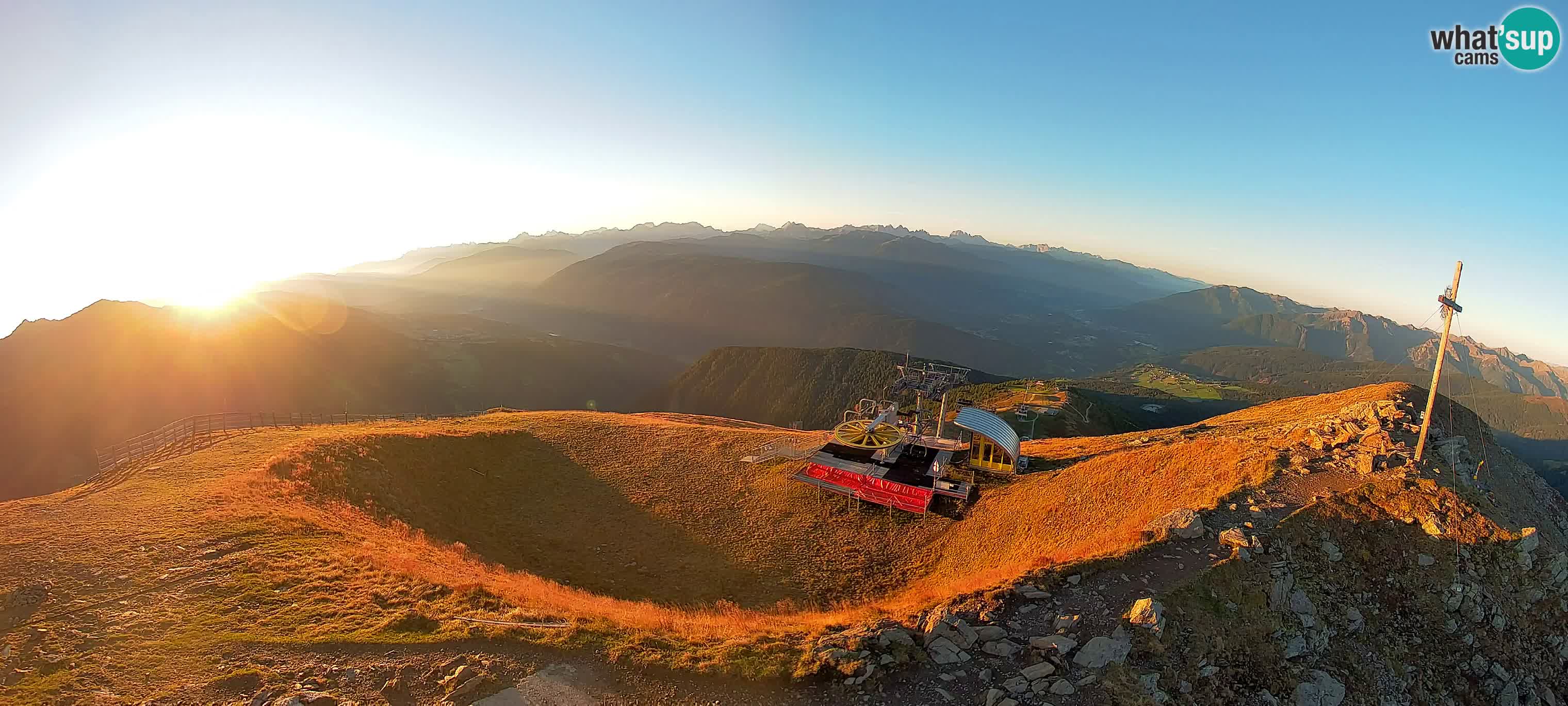 Spletna kamera Gitschlift / sedežnica Gitsch – Zgornja postaja (2.512 m)