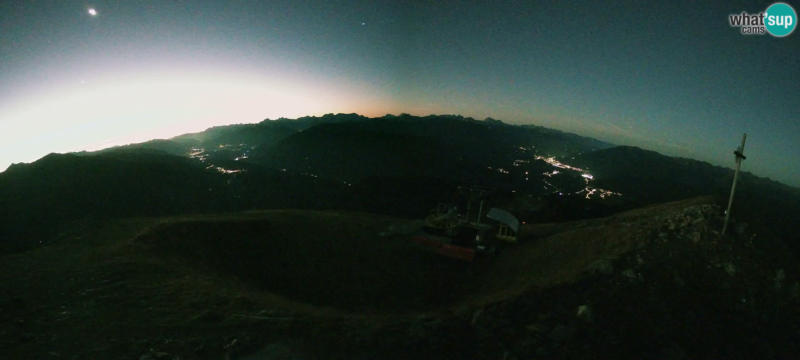 Spletna kamera Gitschlift / sedežnica Gitsch – Zgornja postaja (2.512 m)