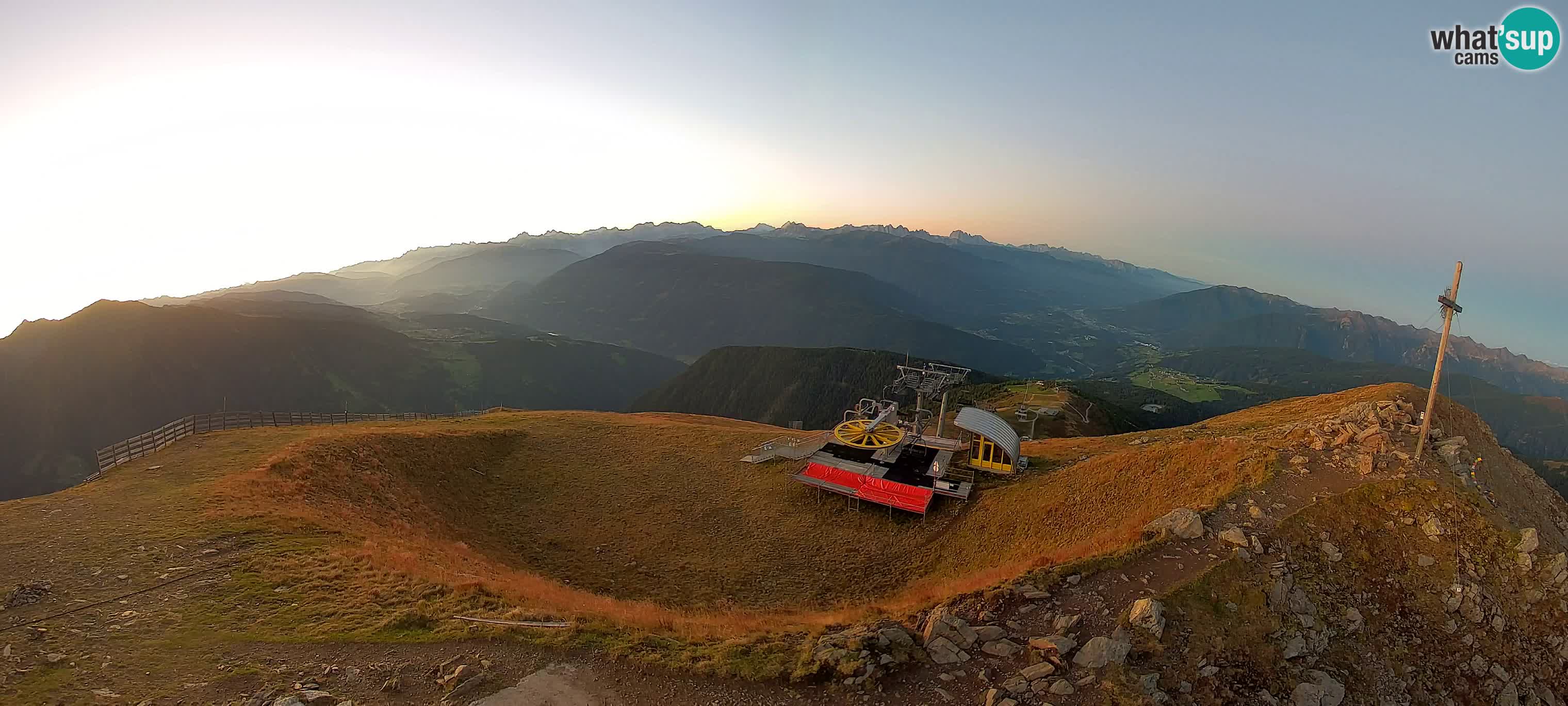Spletna kamera Gitschlift / sedežnica Gitsch – Zgornja postaja (2.512 m)