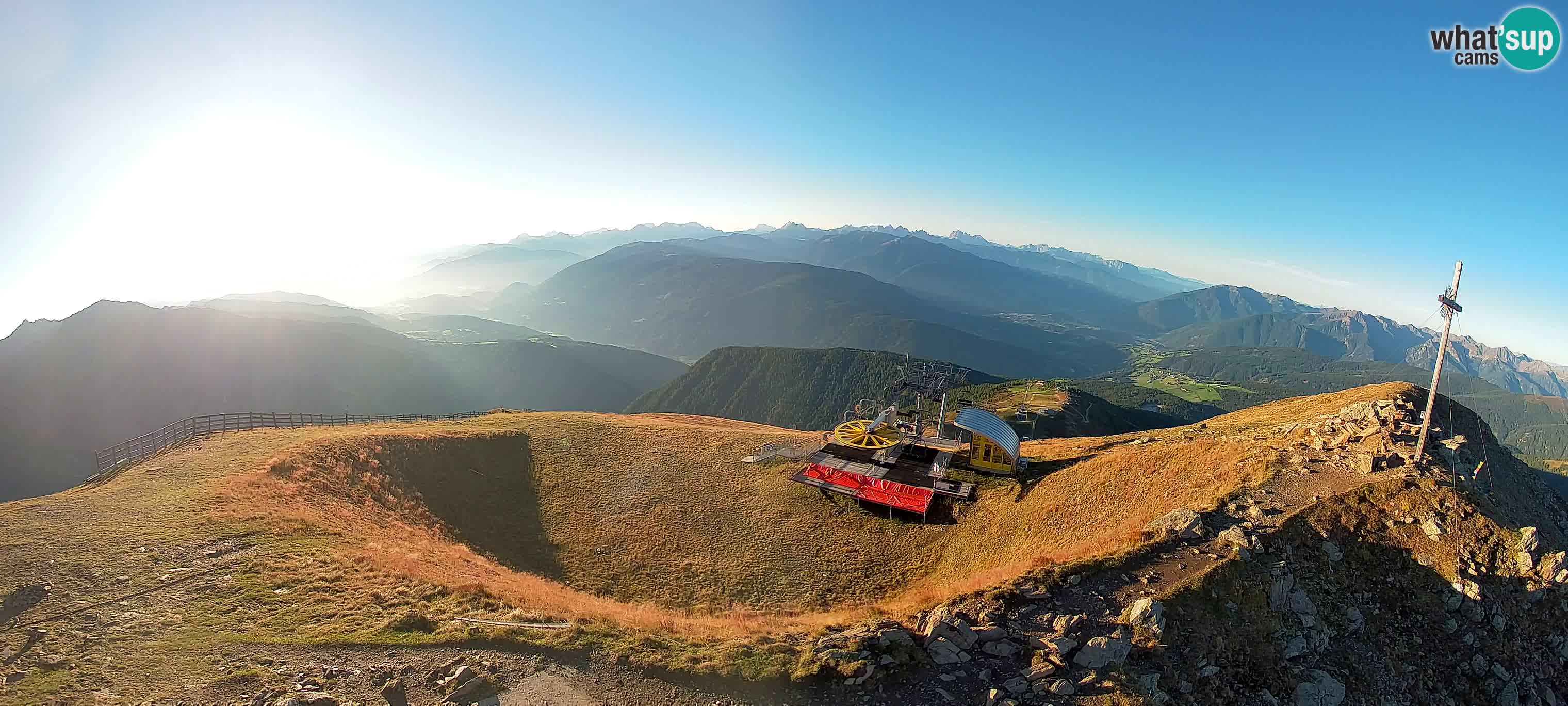 Spletna kamera Gitschlift / sedežnica Gitsch – Zgornja postaja (2.512 m)