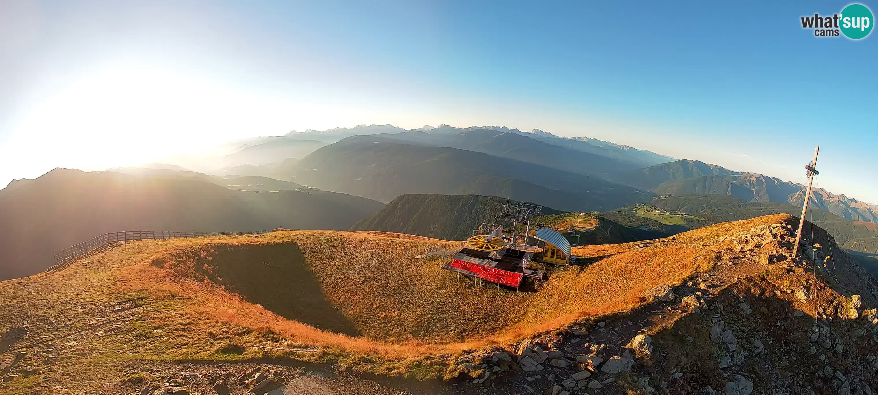 Spletna kamera Gitschlift / sedežnica Gitsch – Zgornja postaja (2.512 m)
