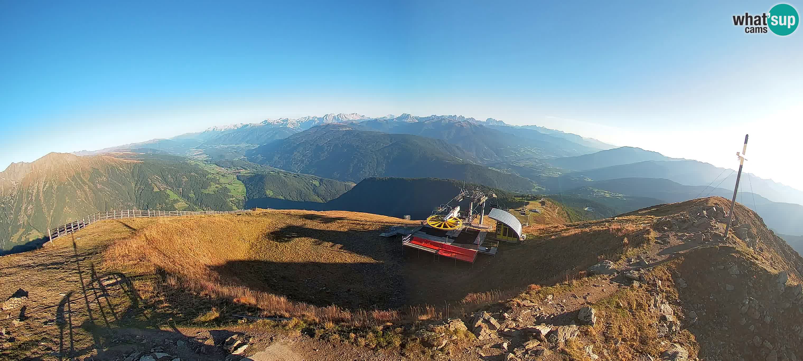 Spletna kamera Gitschlift / sedežnica Gitsch – Zgornja postaja (2.512 m)