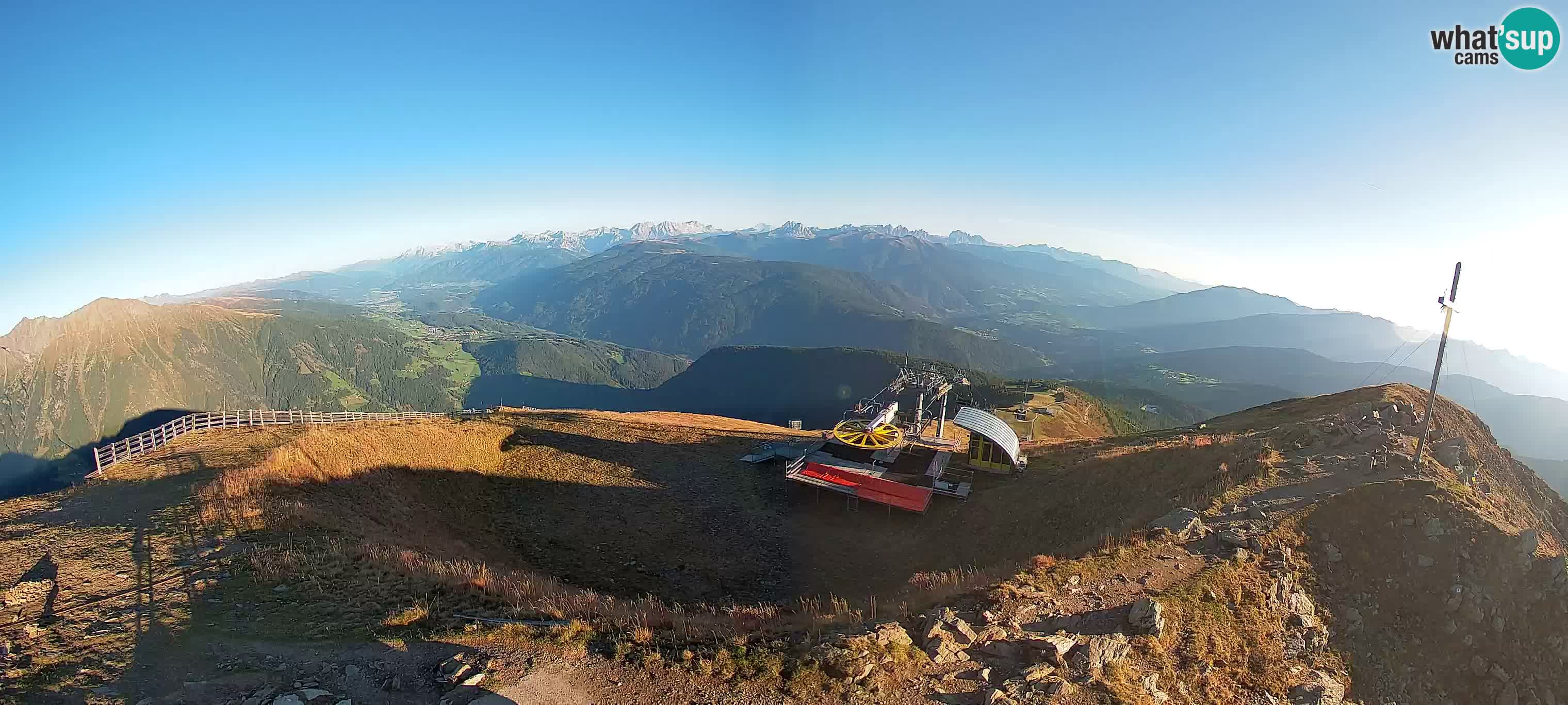 Spletna kamera Gitschlift / sedežnica Gitsch – Zgornja postaja (2.512 m)