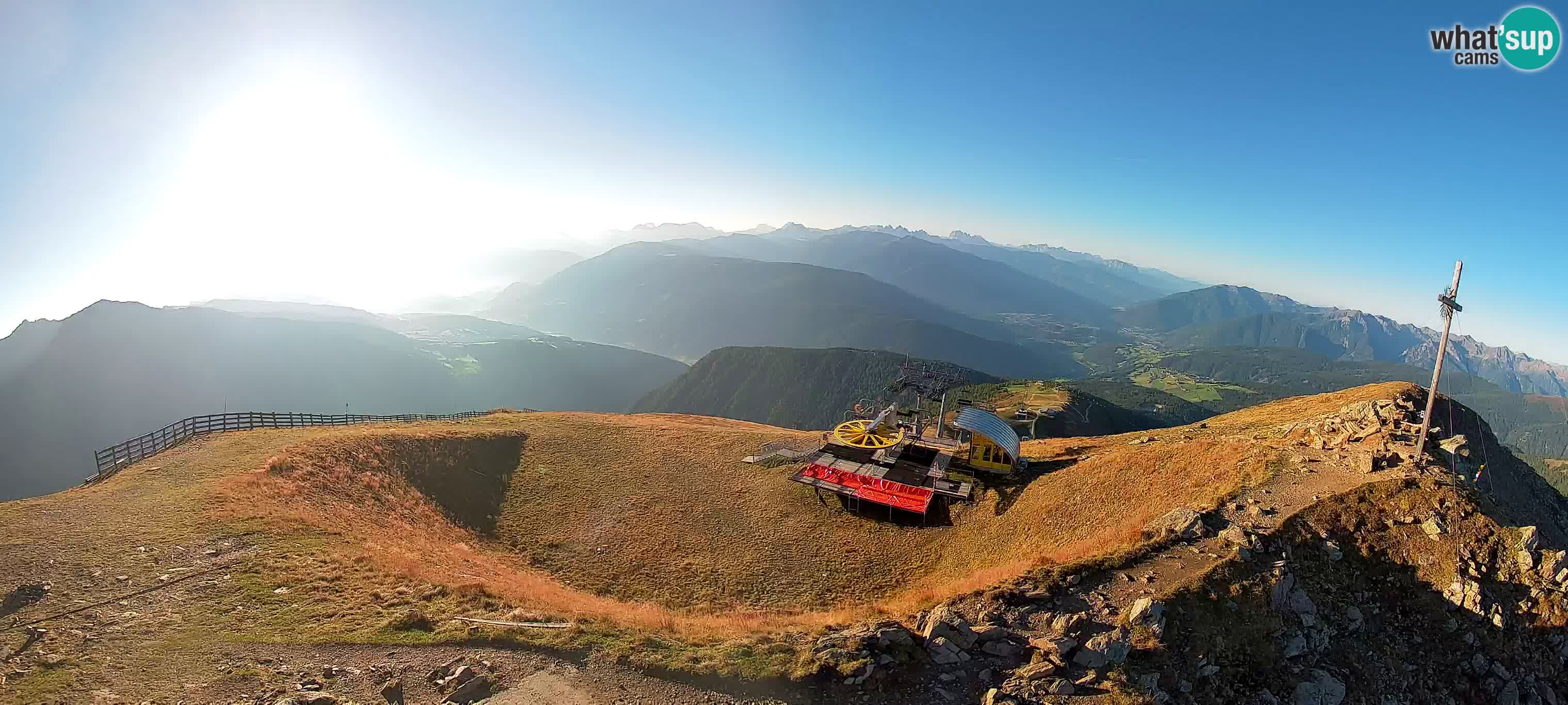 Spletna kamera Gitschlift / sedežnica Gitsch – Zgornja postaja (2.512 m)