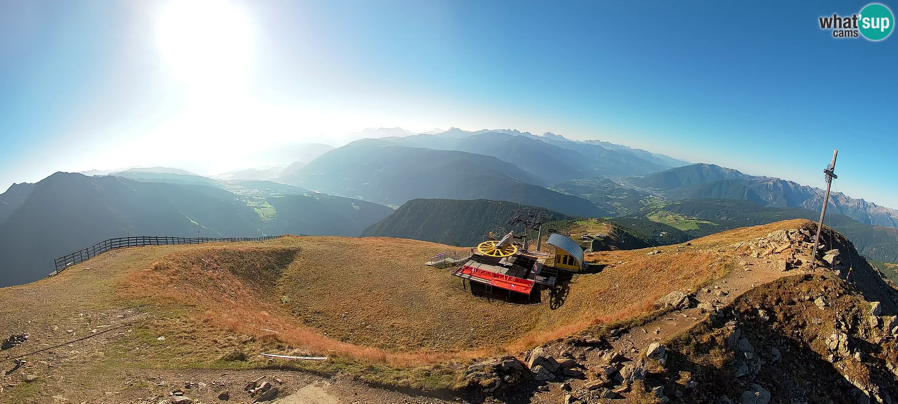 Spletna kamera Gitschlift / sedežnica Gitsch – Zgornja postaja (2.512 m)