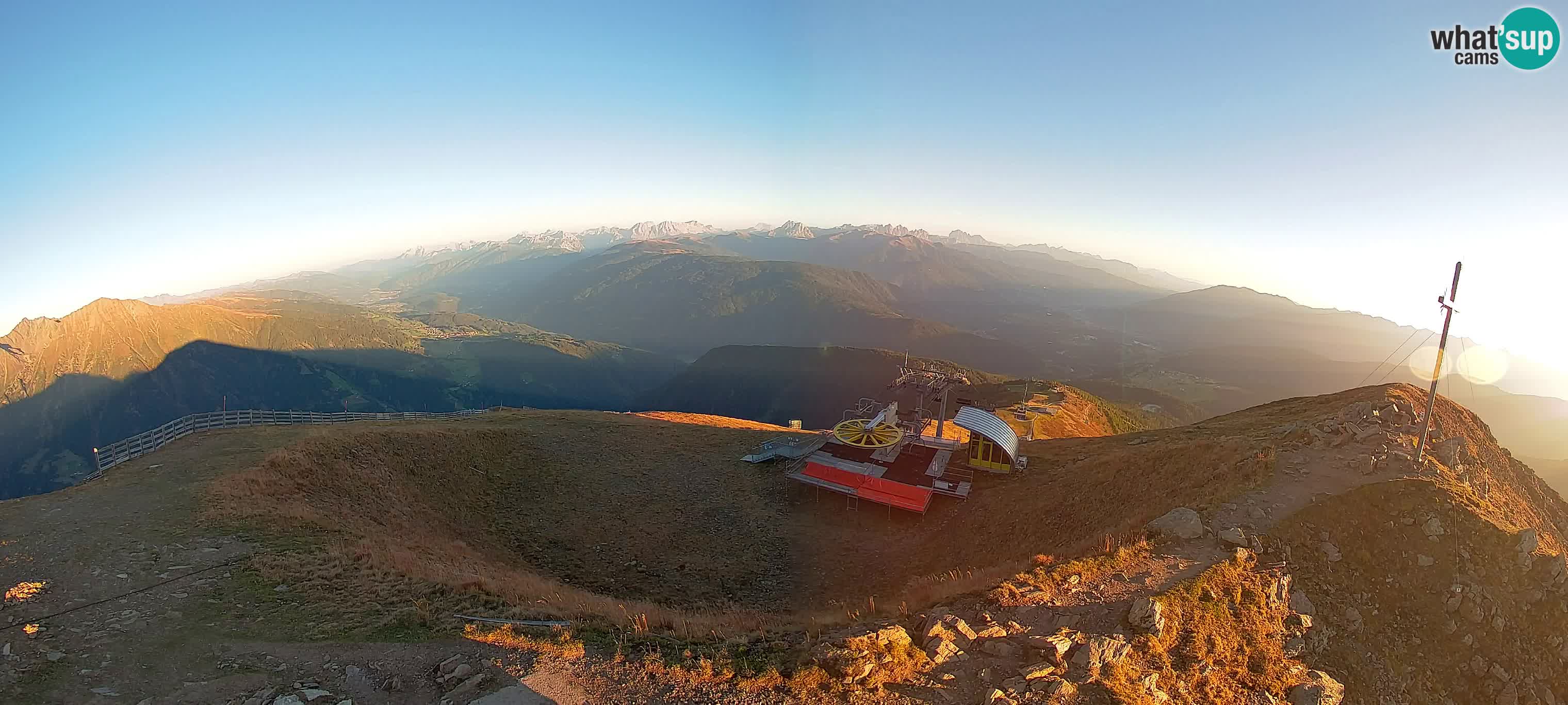 Spletna kamera Gitschlift / sedežnica Gitsch – Zgornja postaja (2.512 m)