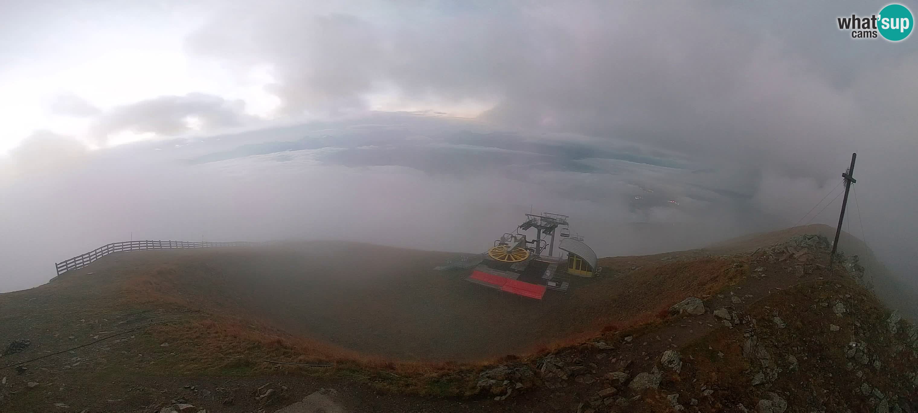 Spletna kamera Gitschlift / sedežnica Gitsch – Zgornja postaja (2.512 m)
