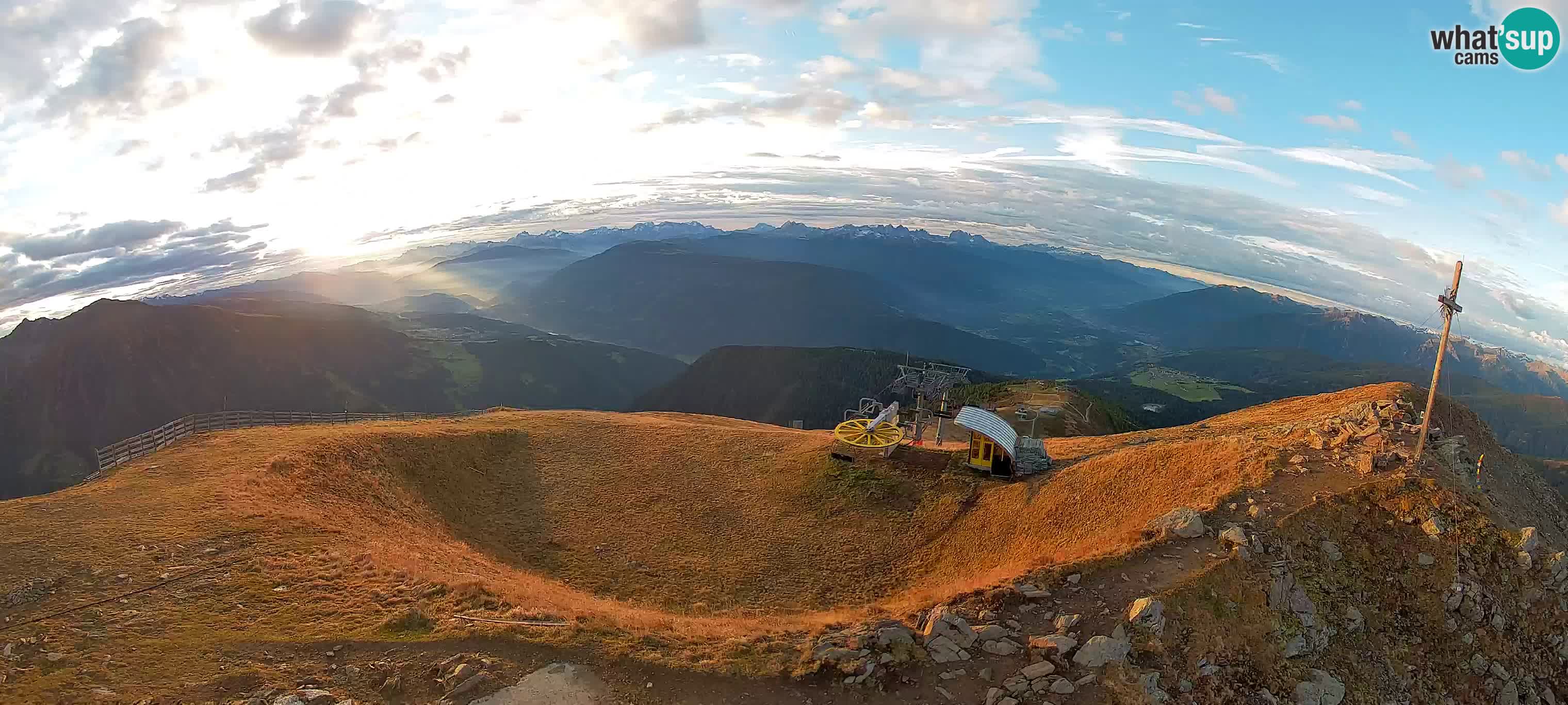 Spletna kamera Gitschlift / sedežnica Gitsch – Zgornja postaja (2.512 m)