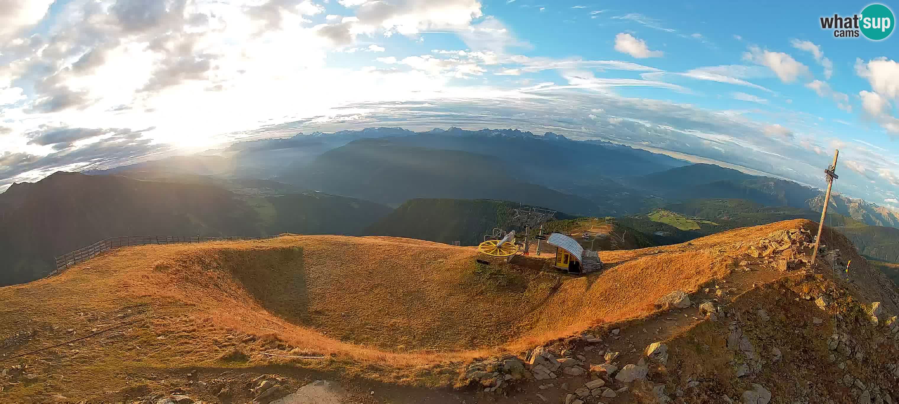 Spletna kamera Gitschlift / sedežnica Gitsch – Zgornja postaja (2.512 m)