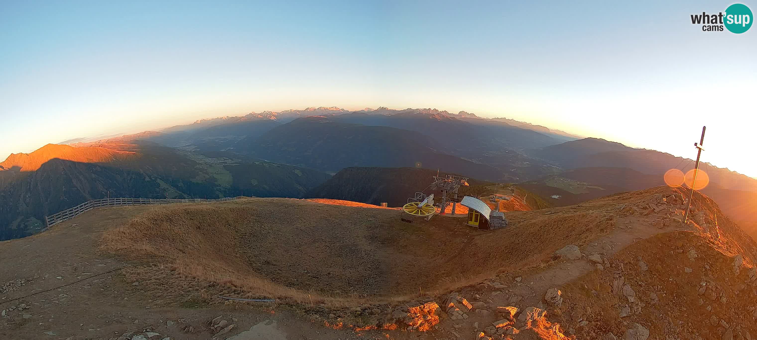 Spletna kamera Gitschlift / sedežnica Gitsch – Zgornja postaja (2.512 m)