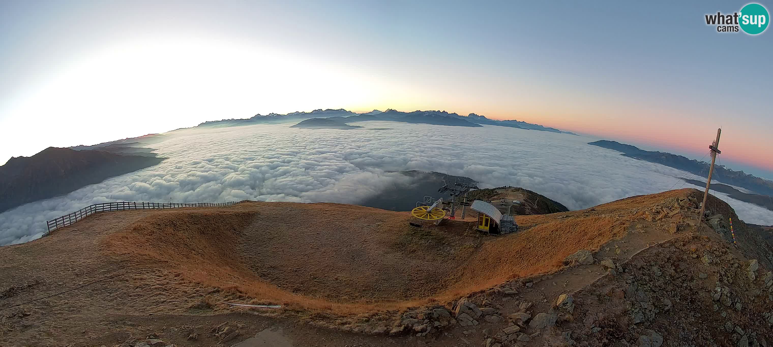 Spletna kamera Gitschlift / sedežnica Gitsch – Zgornja postaja (2.512 m)