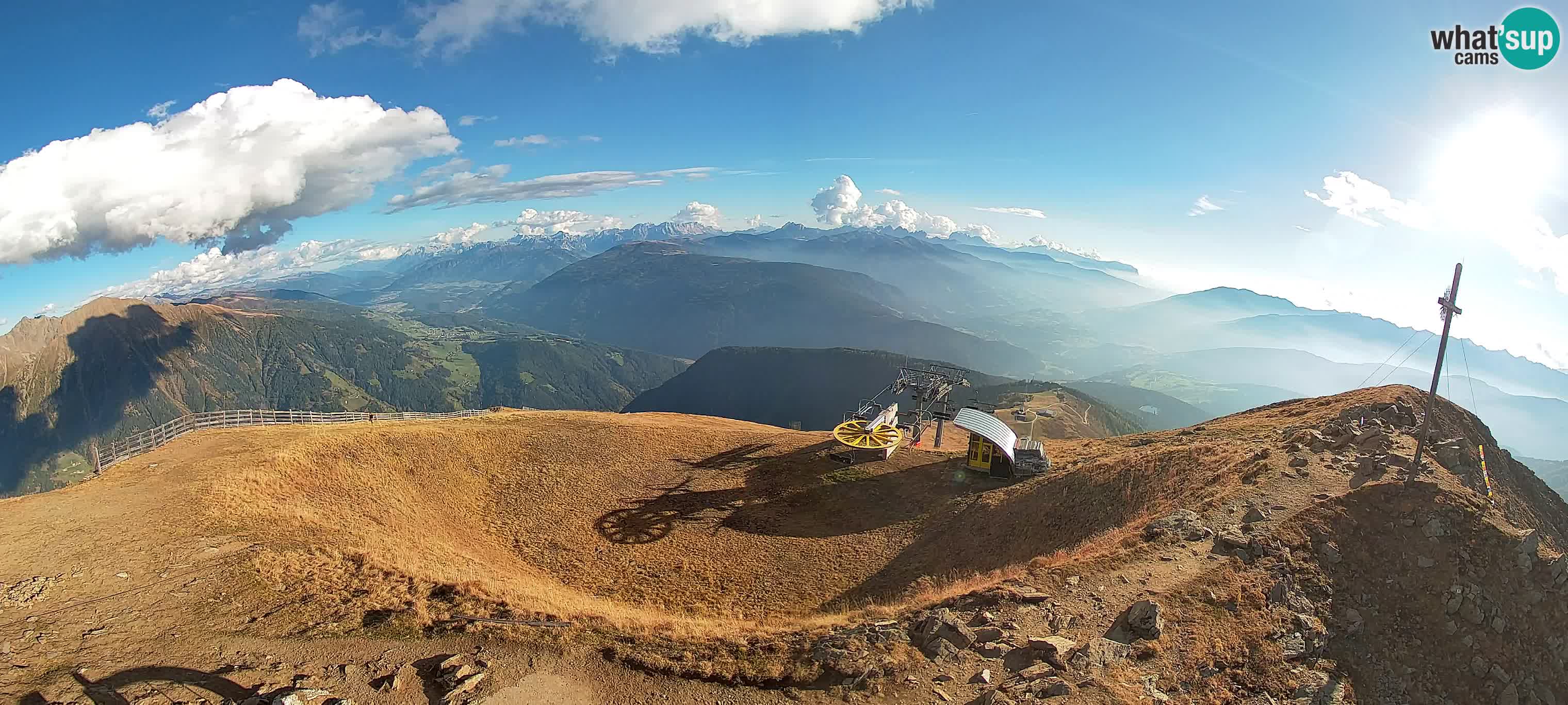 Spletna kamera Gitschlift / sedežnica Gitsch – Zgornja postaja (2.512 m)