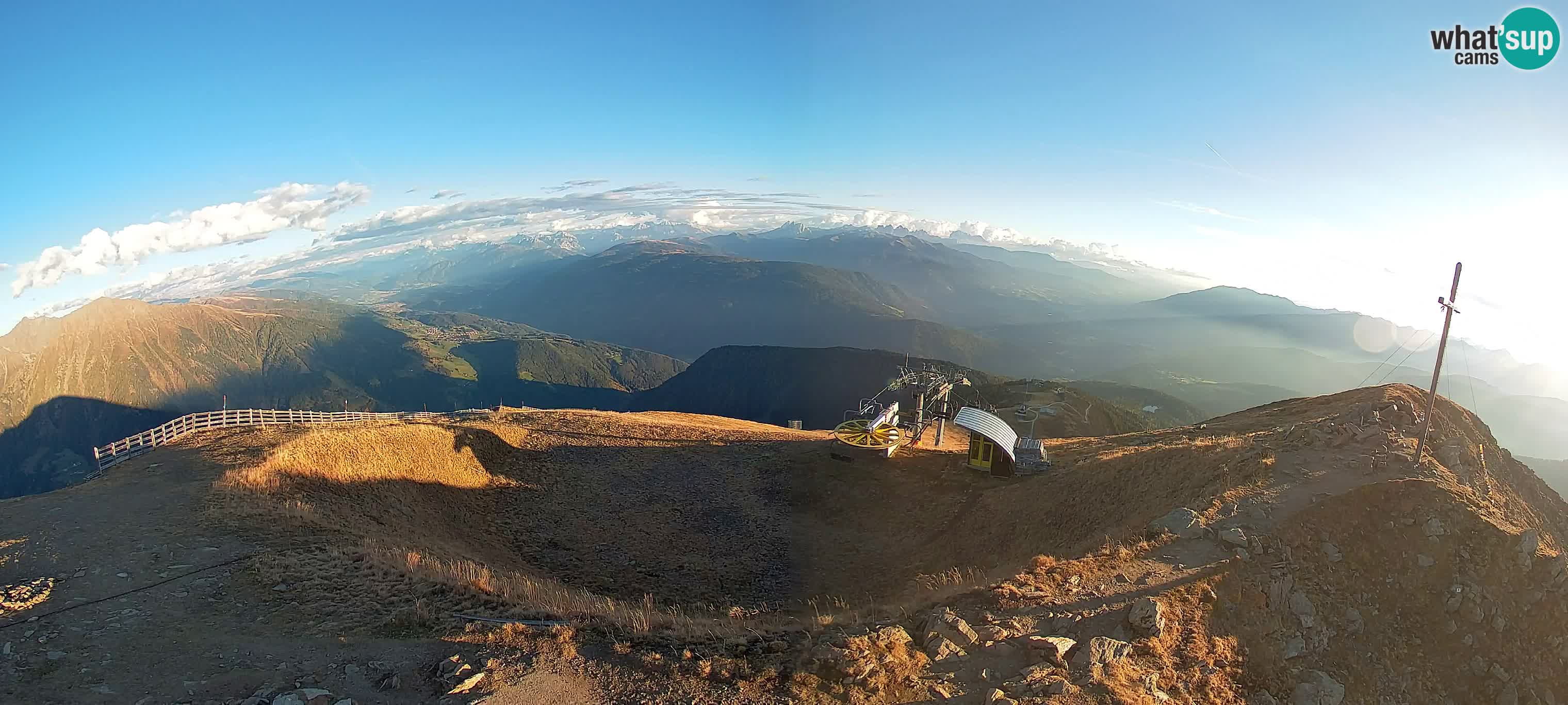 Spletna kamera Gitschlift / sedežnica Gitsch – Zgornja postaja (2.512 m)