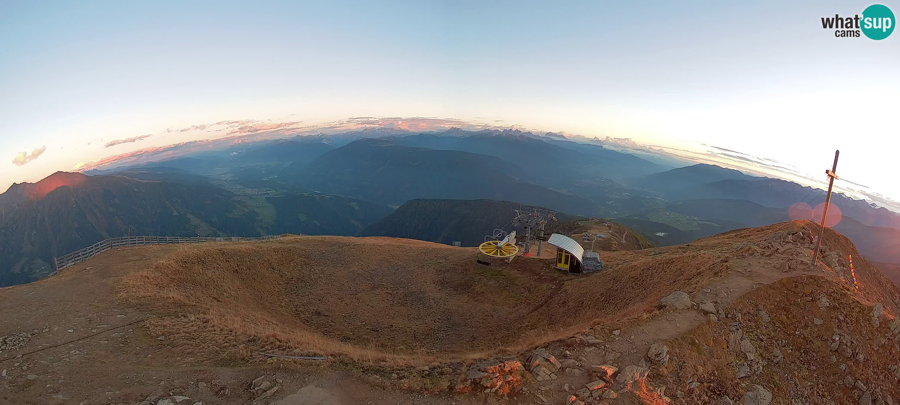 Spletna kamera Gitschlift / sedežnica Gitsch – Zgornja postaja (2.512 m)