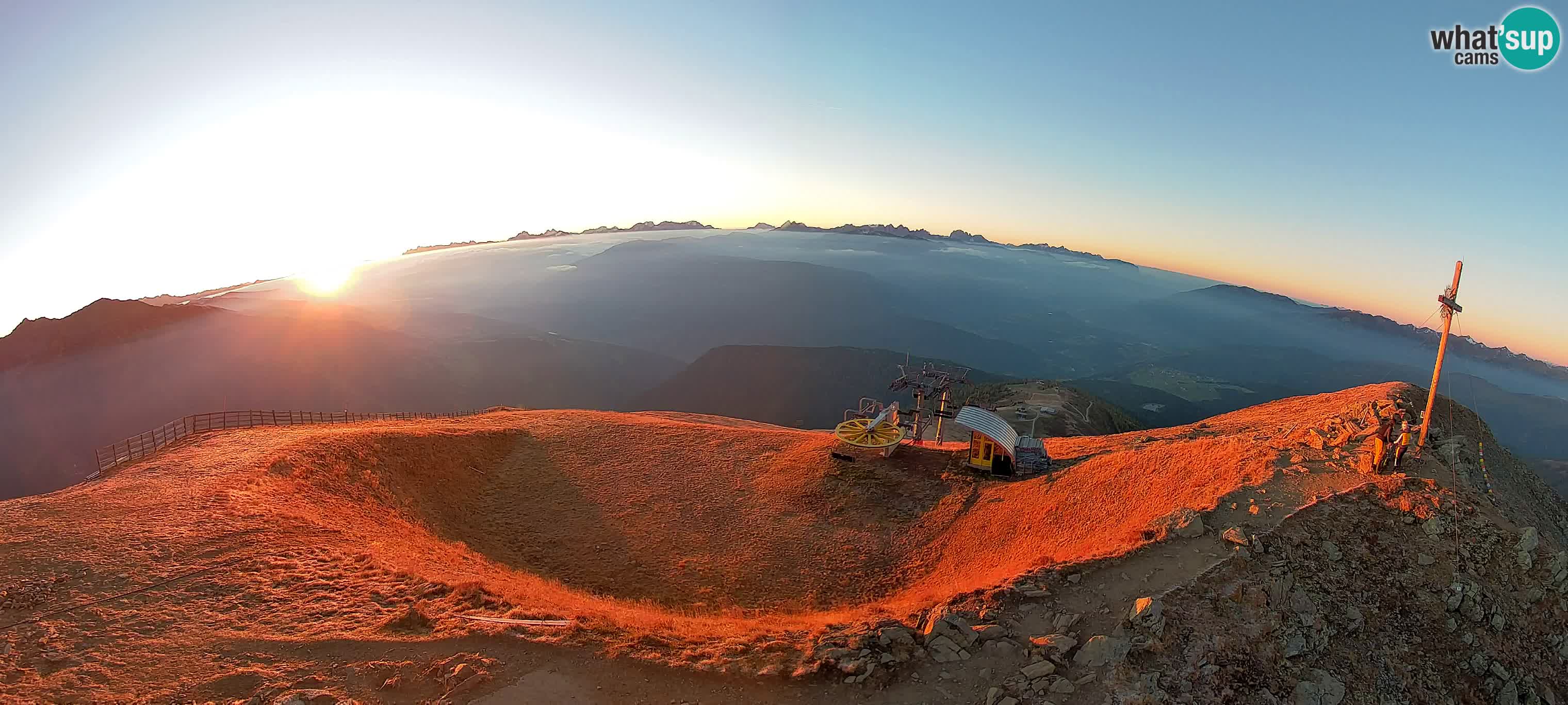 Spletna kamera Gitschlift / sedežnica Gitsch – Zgornja postaja (2.512 m)