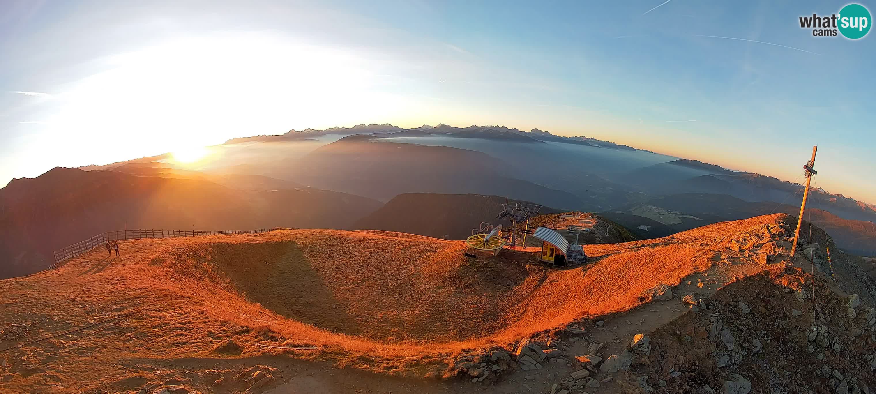Spletna kamera Gitschlift / sedežnica Gitsch – Zgornja postaja (2.512 m)