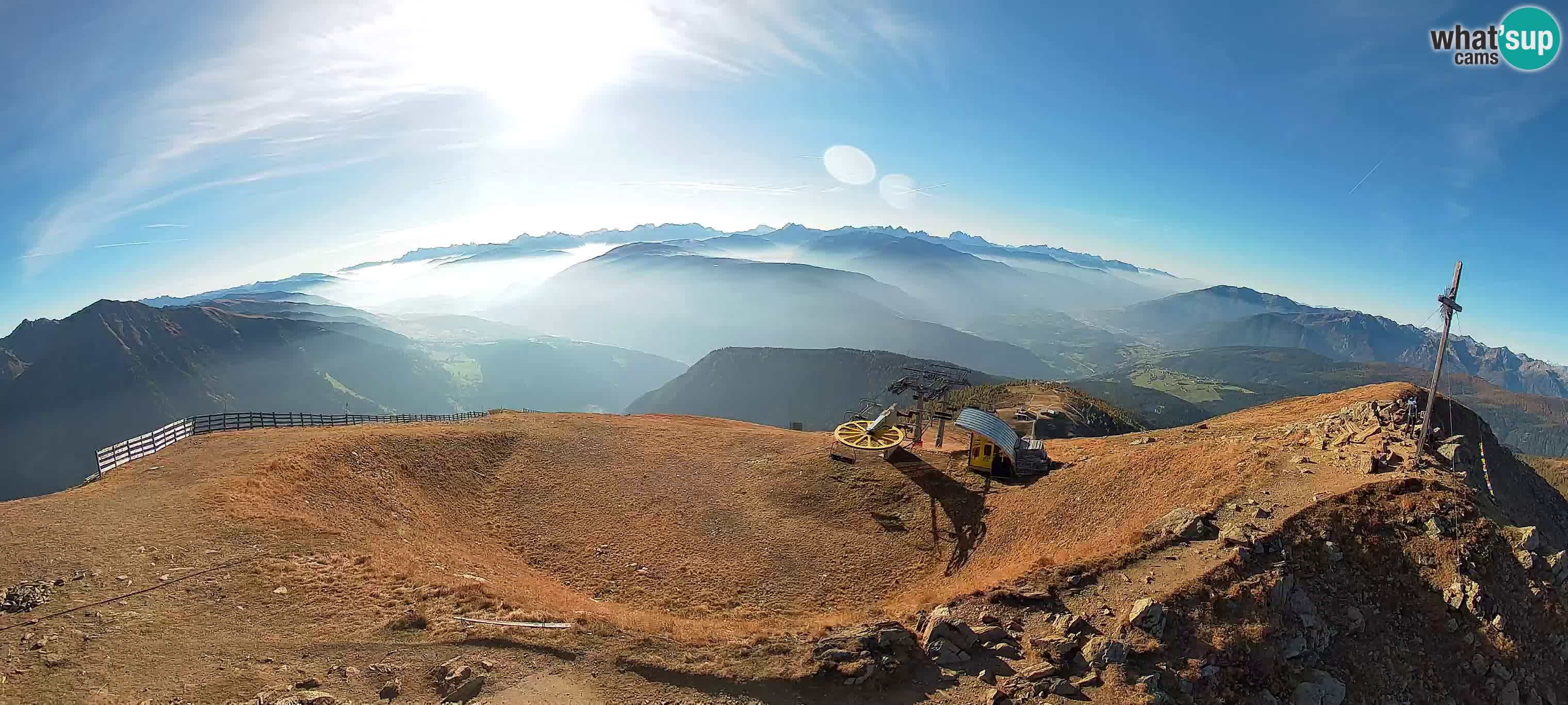 Spletna kamera Gitschlift / sedežnica Gitsch – Zgornja postaja (2.512 m)