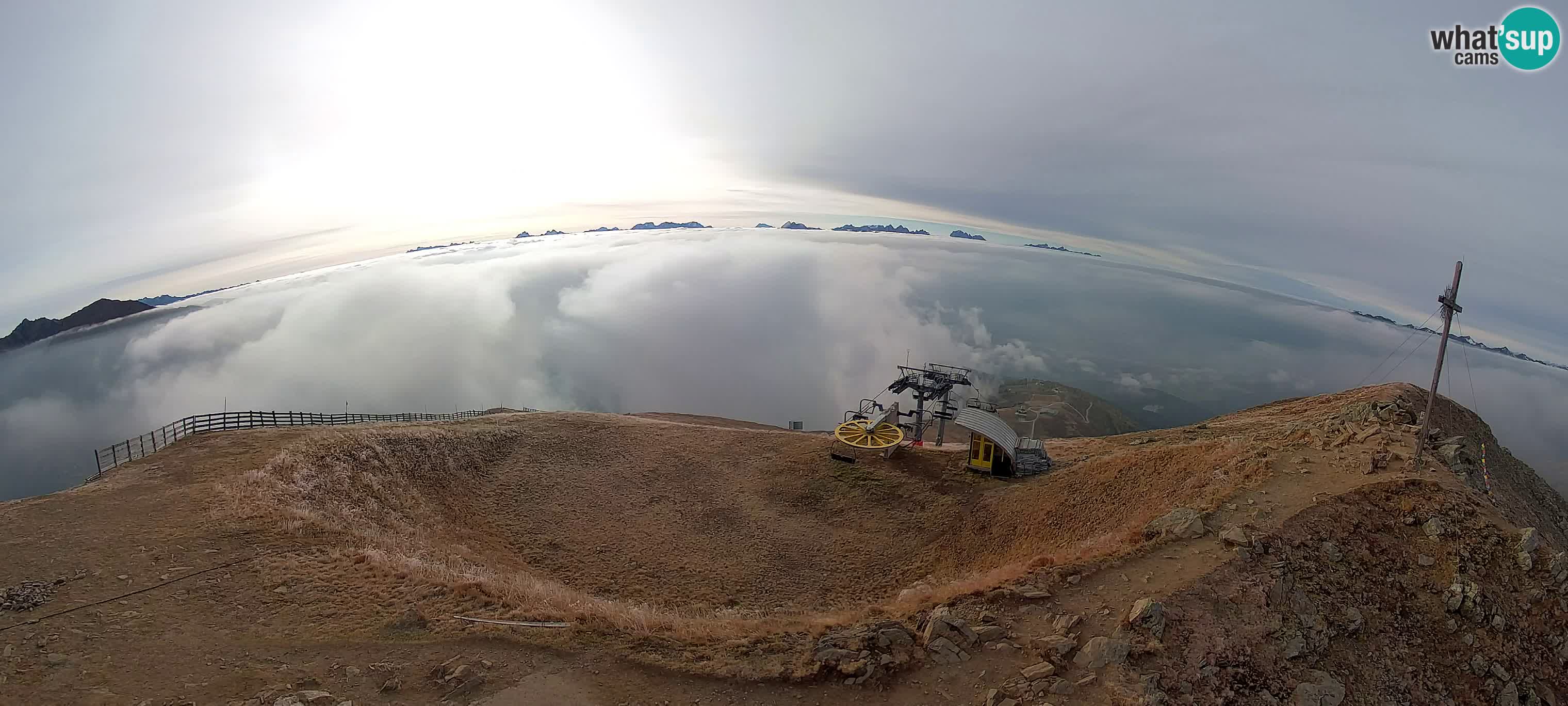 Spletna kamera Gitschlift / sedežnica Gitsch – Zgornja postaja (2.512 m)