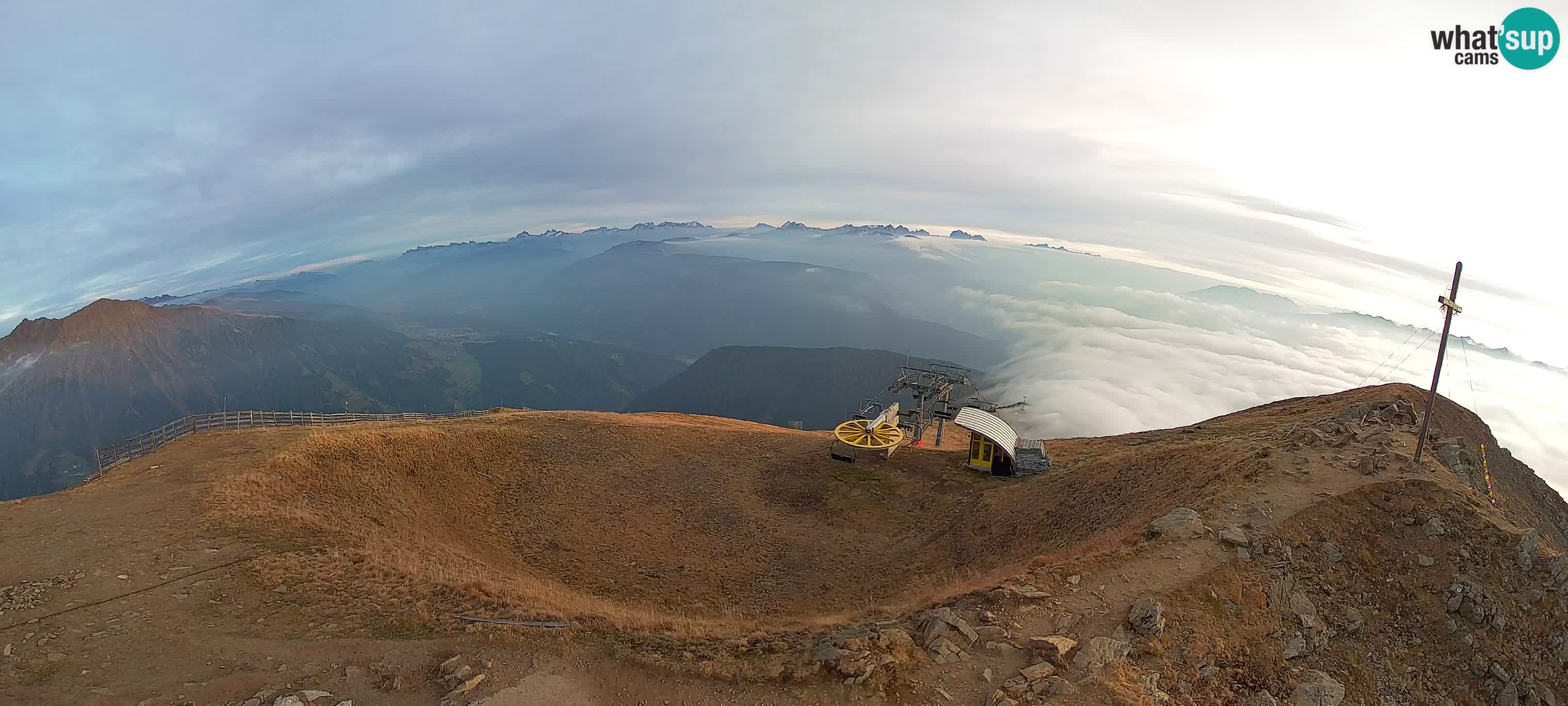 Spletna kamera Gitschlift / sedežnica Gitsch – Zgornja postaja (2.512 m)