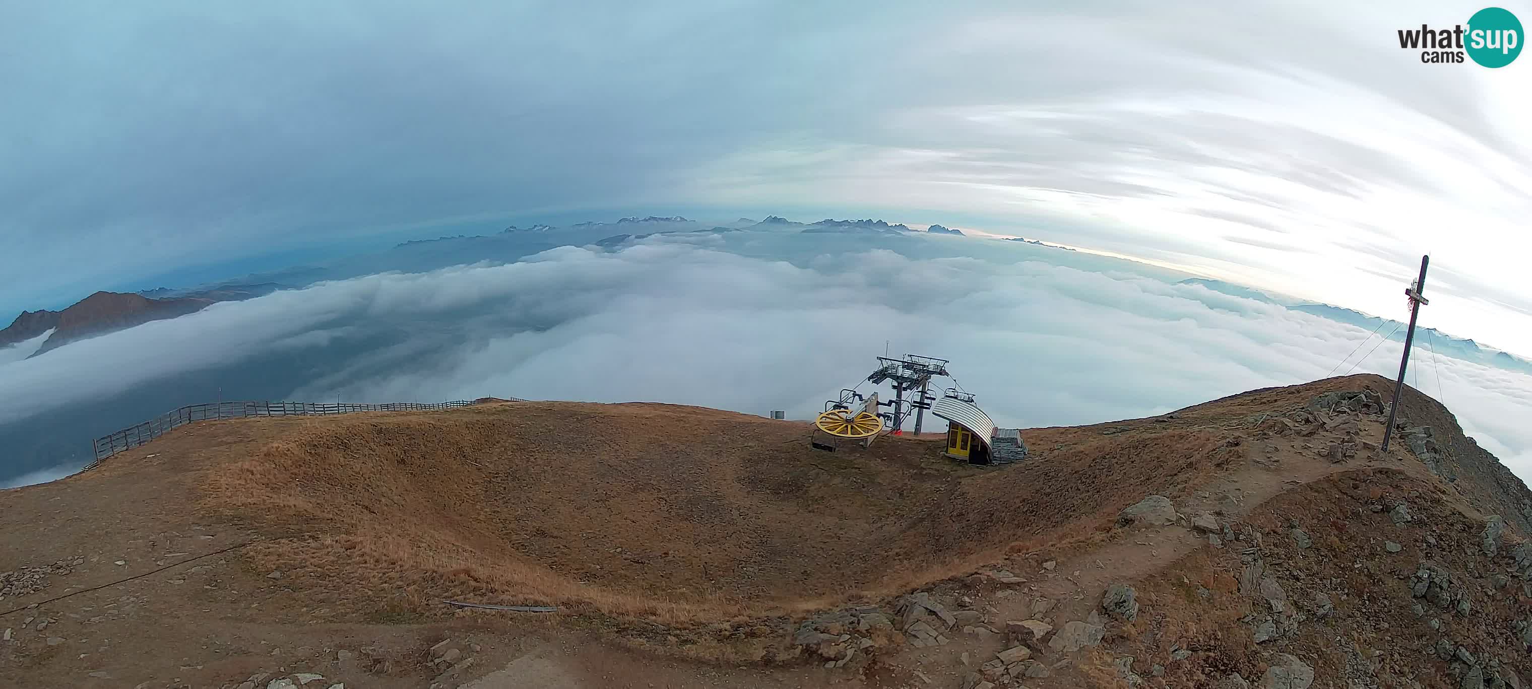 Spletna kamera Gitschlift / sedežnica Gitsch – Zgornja postaja (2.512 m)