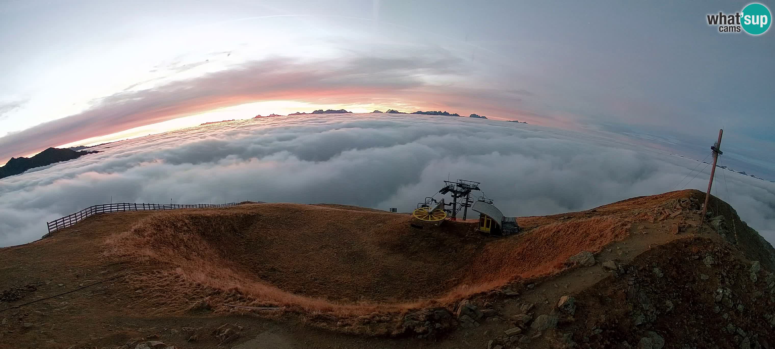 Spletna kamera Gitschlift / sedežnica Gitsch – Zgornja postaja (2.512 m)
