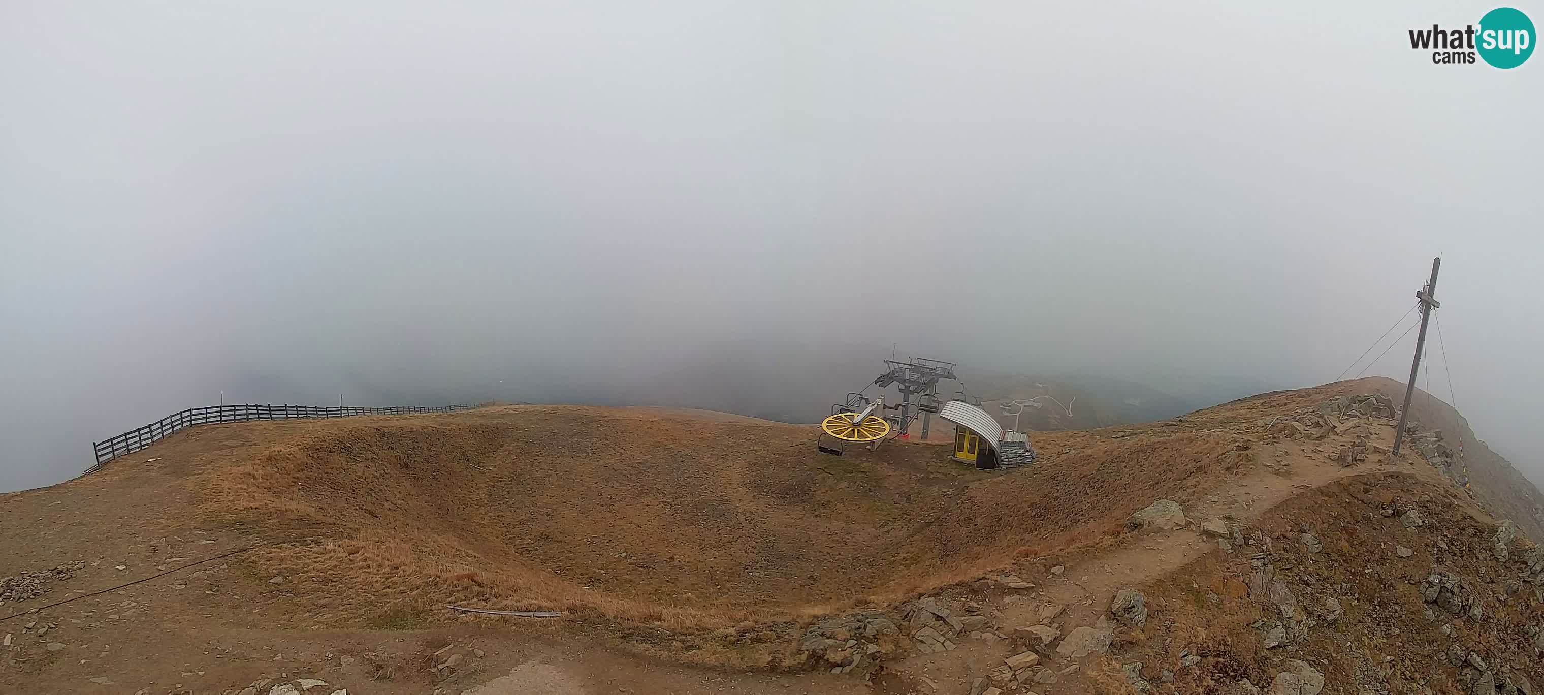 Spletna kamera Gitschlift / sedežnica Gitsch – Zgornja postaja (2.512 m)