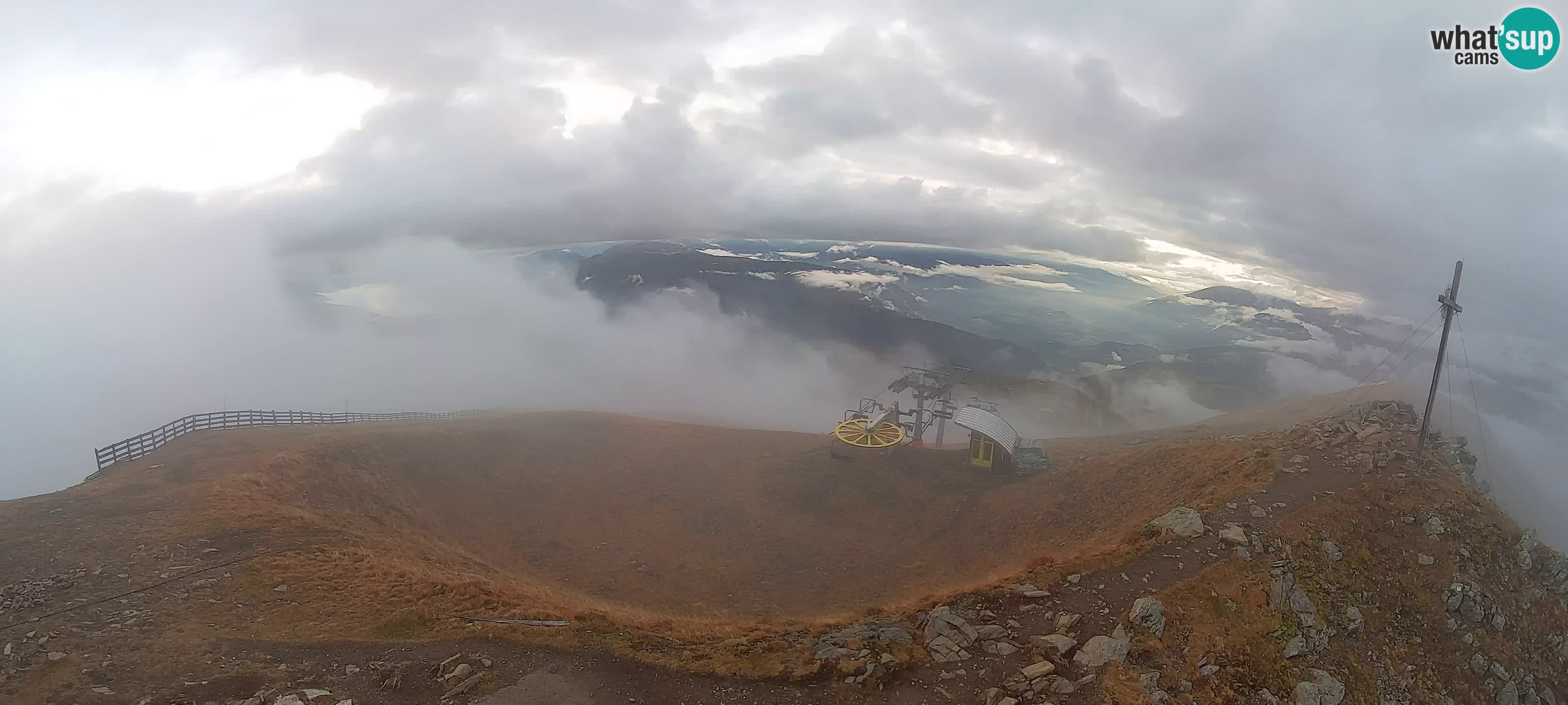 Spletna kamera Gitschlift / sedežnica Gitsch – Zgornja postaja (2.512 m)