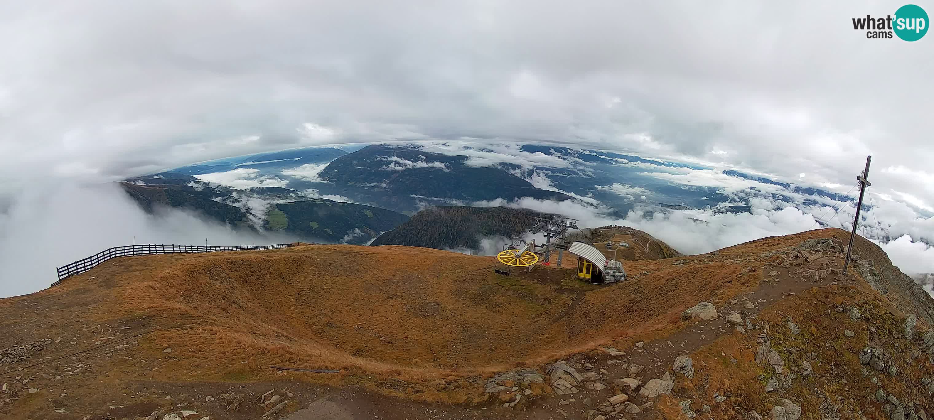 Spletna kamera Gitschlift / sedežnica Gitsch – Zgornja postaja (2.512 m)