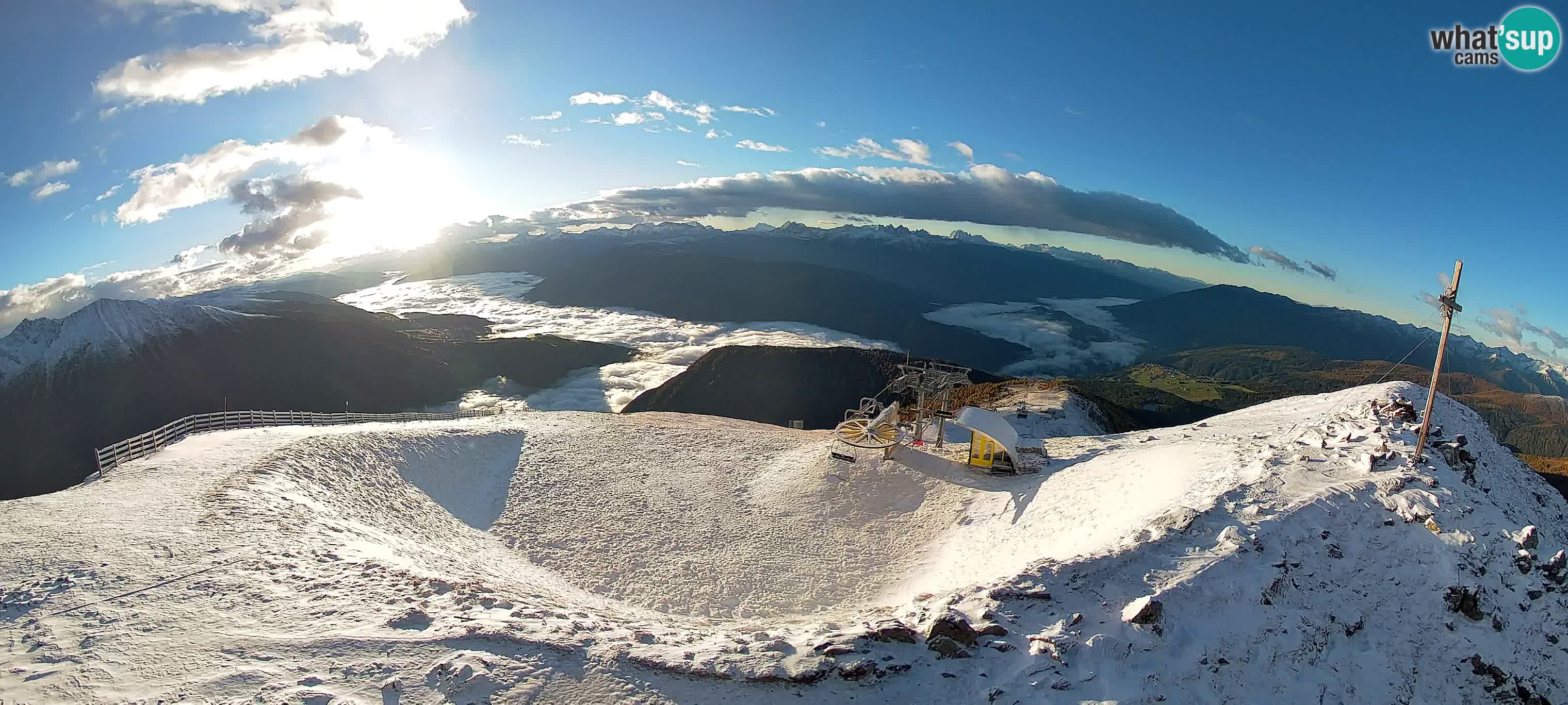 Spletna kamera Gitschlift / sedežnica Gitsch – Zgornja postaja (2.512 m)