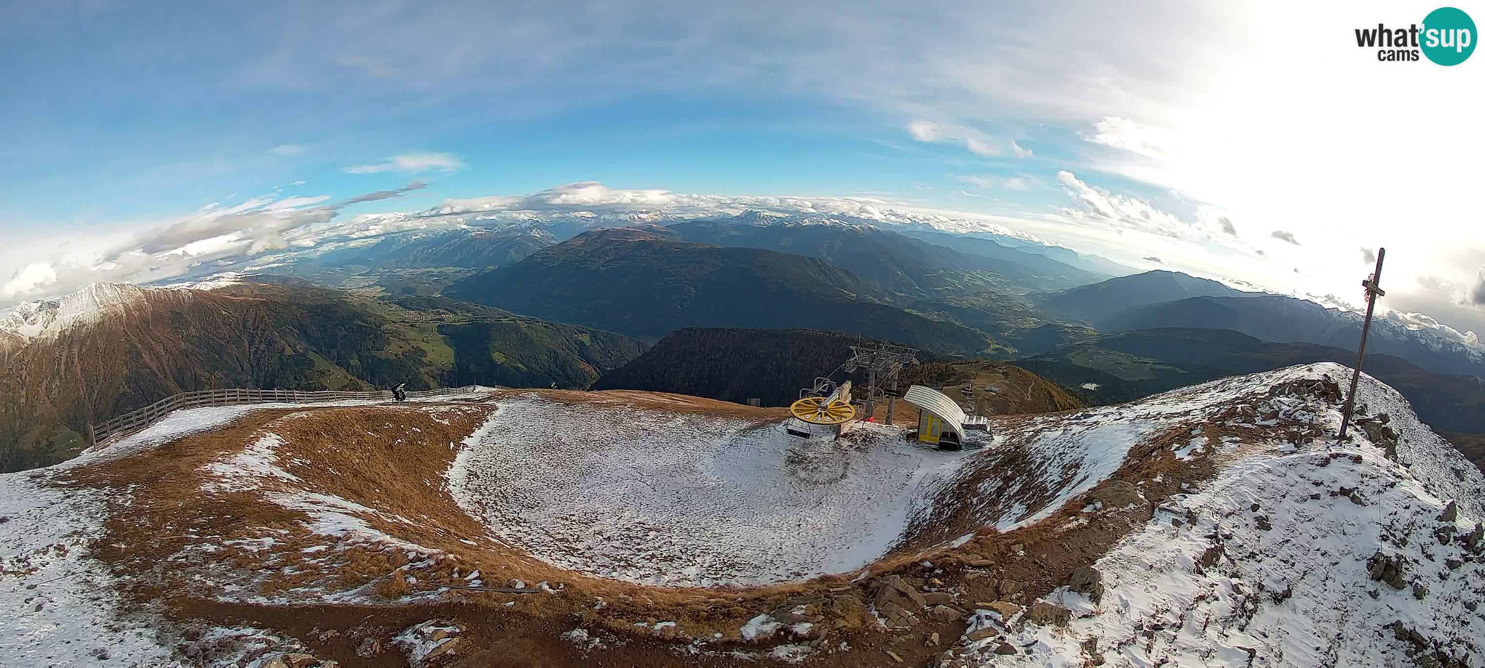 Spletna kamera Gitschlift / sedežnica Gitsch – Zgornja postaja (2.512 m)
